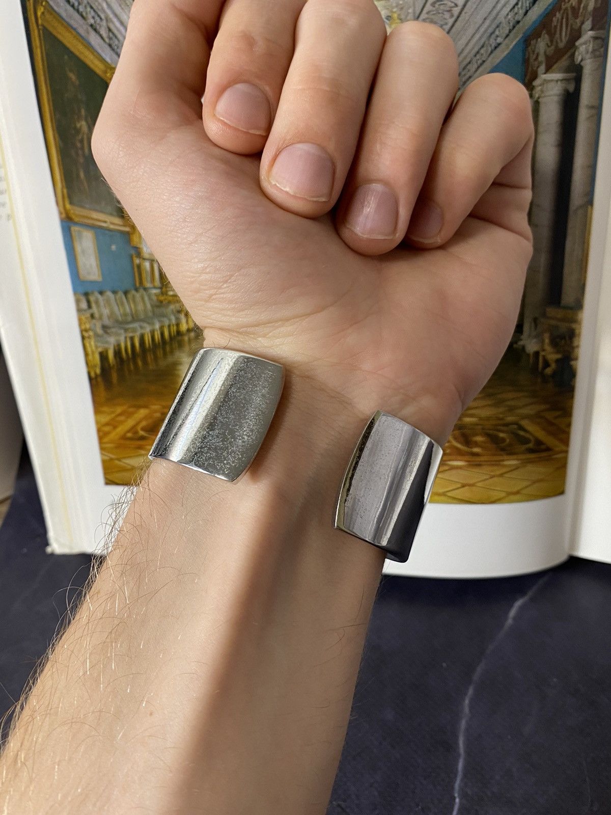 Jewelry Vintage Studio C Quartz Cuff Bracelet Watch Size ONE SIZE - 8 Thumbnail
