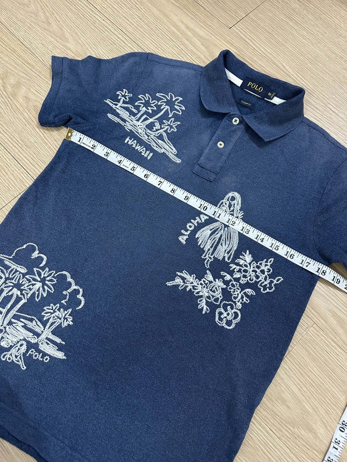 Beauty Beast × Polo Ralph Lauren × Ralph Lauren Rare And Beautiful Polo Ralph Lauren Hawaii Aloha Embroidery Size US M / EU 48-50 / 2 - 15 Thumbnail