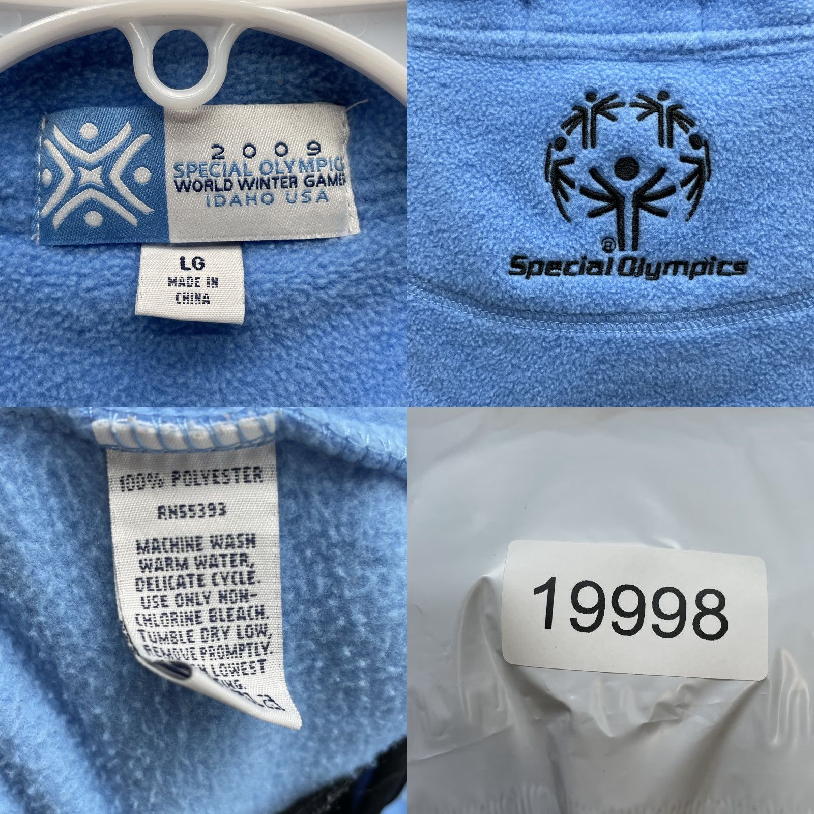 Vintage 2009 Special Olympics Fleece Vest Large Idaho USA Hike Outdoor Winter Sportswear Vest Size US L / EU 52-54 / 3 - 8 Thumbnail