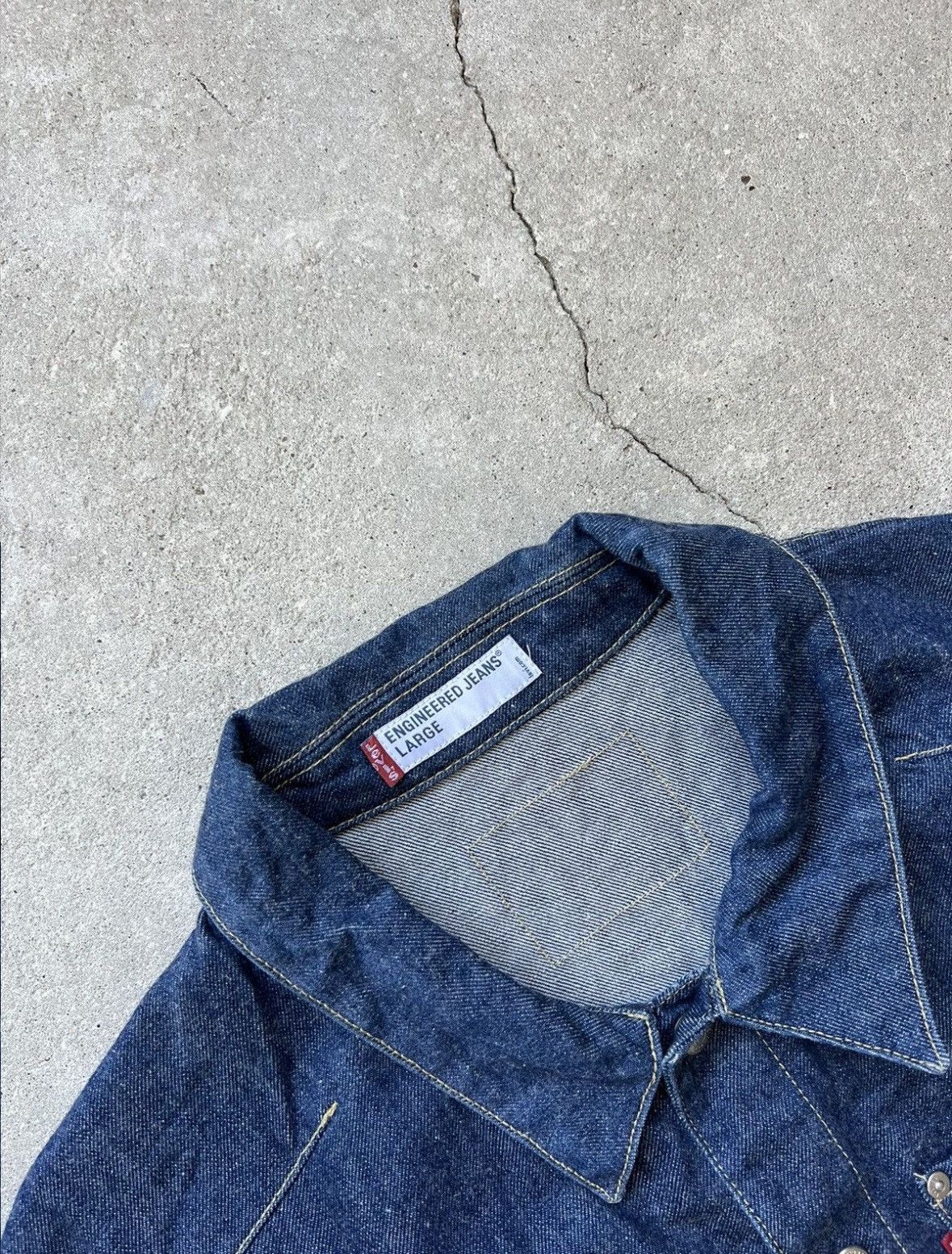 Levi's Vintage Clothing Vintage Levi’s engineered Denim Jacket Size US L / EU 52-54 / 3 - 5 Thumbnail