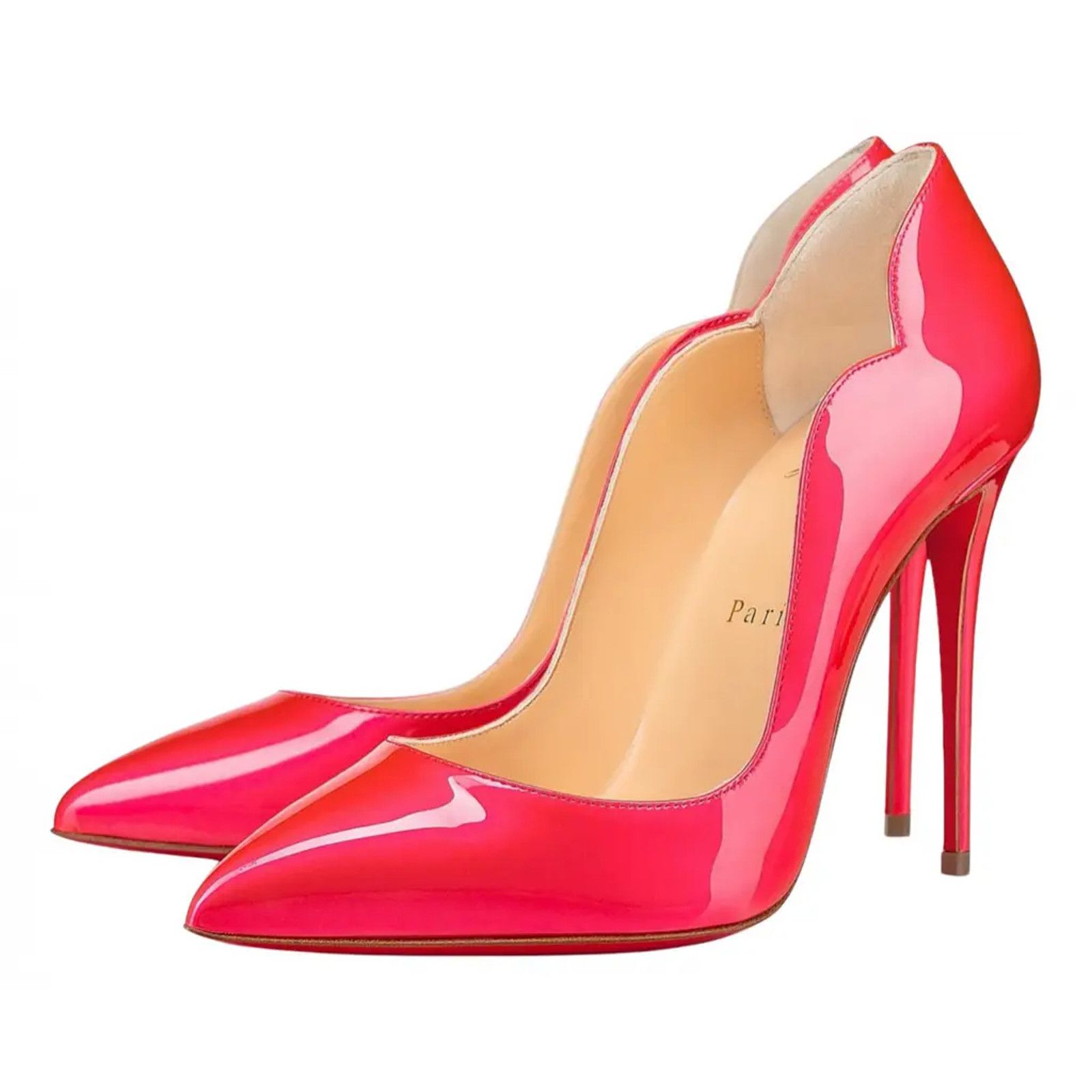 Christian Louboutin Christian Louboutin Hot Chick 100 Patent Fluo Metal Size US 7.5 / IT 37.5 - 1 Thumbnail