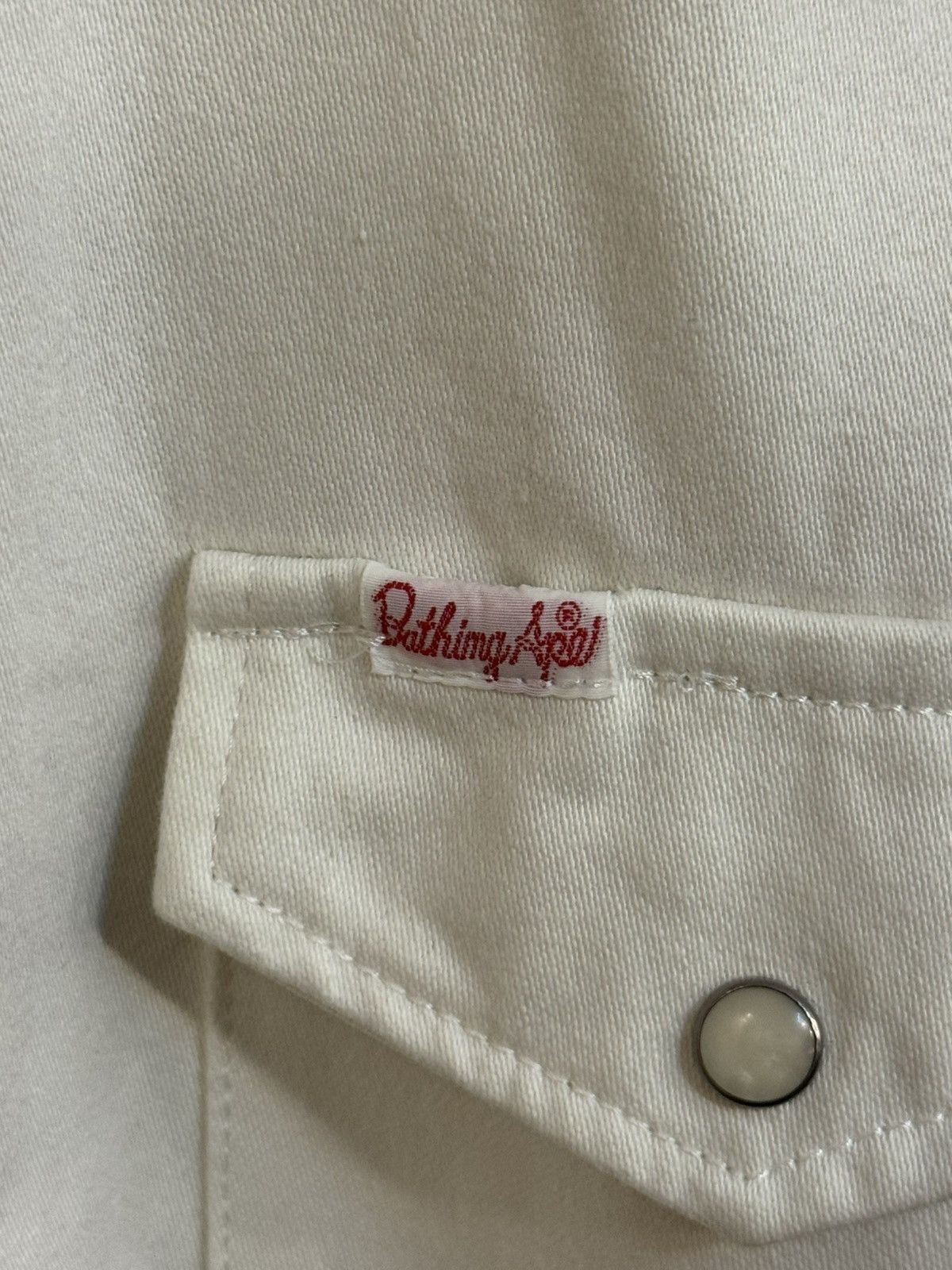 Bape Варе Bape long sleeve work button up shirt Size US M / EU 48-50 / 2 - 9 Thumbnail