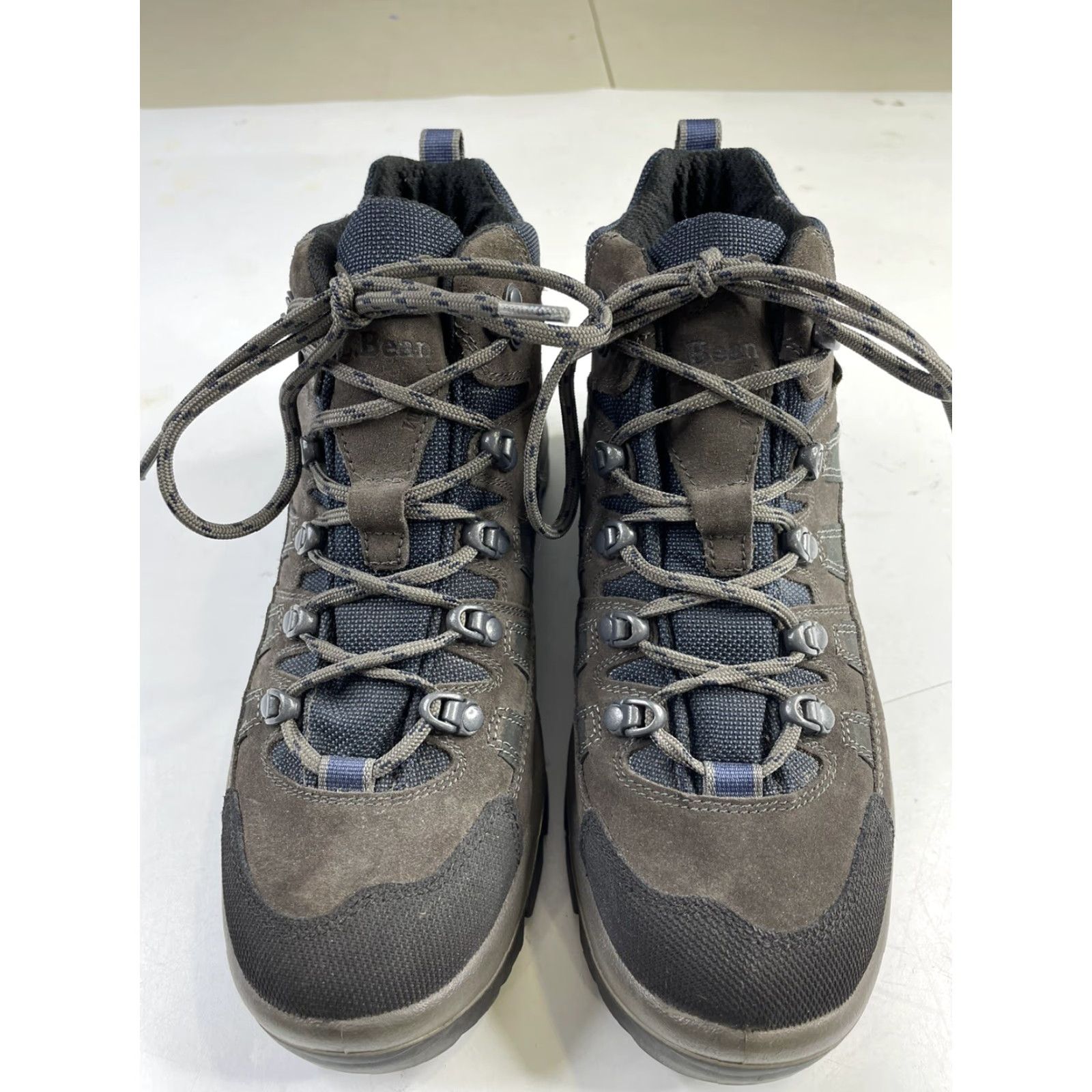 Vintage VINTAGE LL Bean Gore-Tex Boots Vibram Suede Hiking Boots Mens 8 M Gray Leather Rubber Outsole Suede Upper Pop Size US 8 / EU 41 - 3 Thumbnail