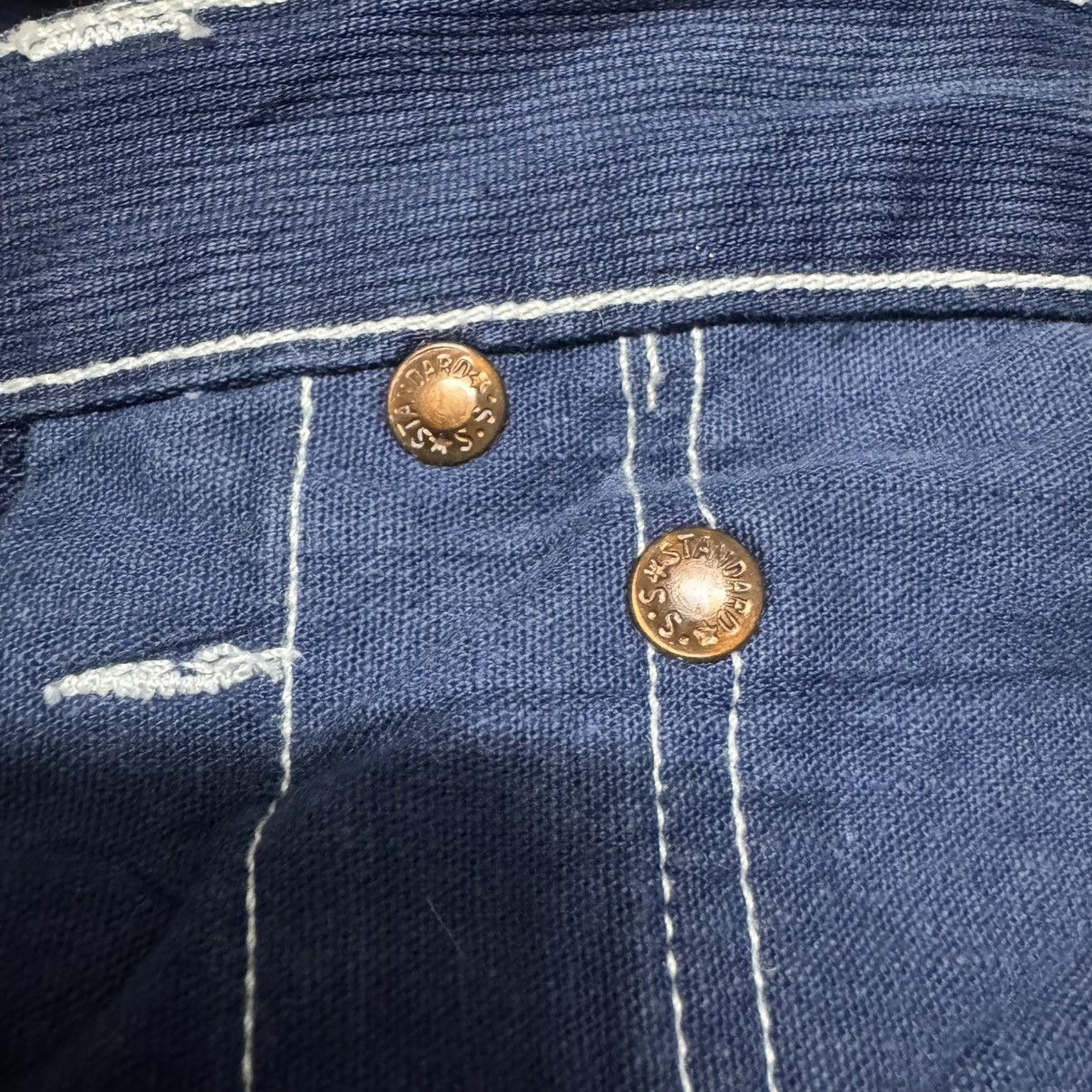 Full Count & Co. Pique Denim Indigo Jeans By Standard Style Shop Fujimoto Size US 30 / EU 46 - 23 Thumbnail