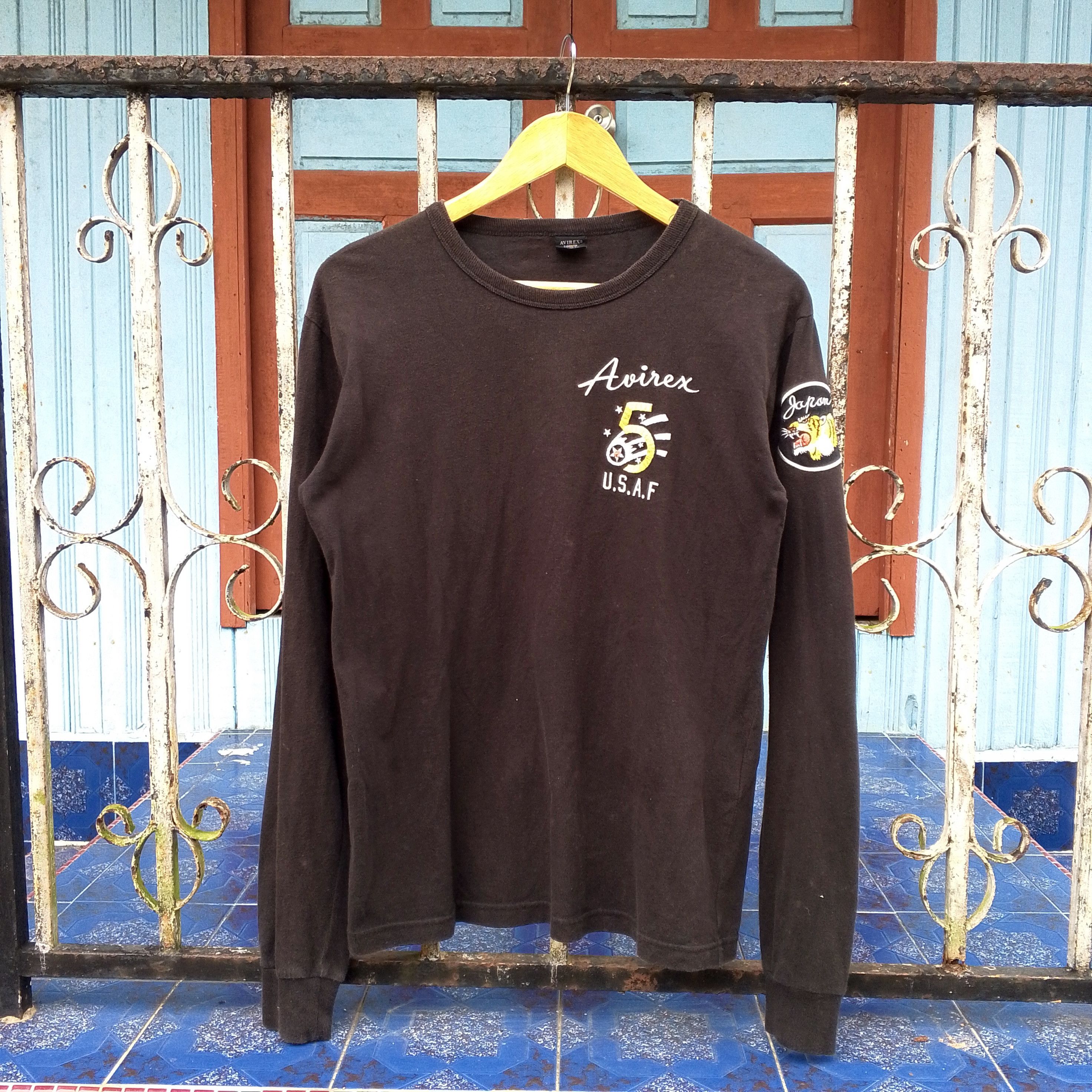 14th Addiction × Avirex × Japanese Brand Avirex US Air Force Embroidery Japan Sukajan Style Size US M / EU 48-50 / 2 - 2 Thumbnail