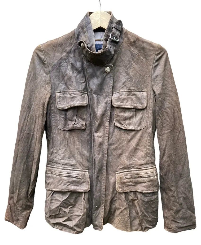 14th Addiction × KMRii × Yasuyuki Ishii Japanese 14thaddiction style joinus leather jacket Size US M / EU 48-50 / 2 - 1 Thumbnail