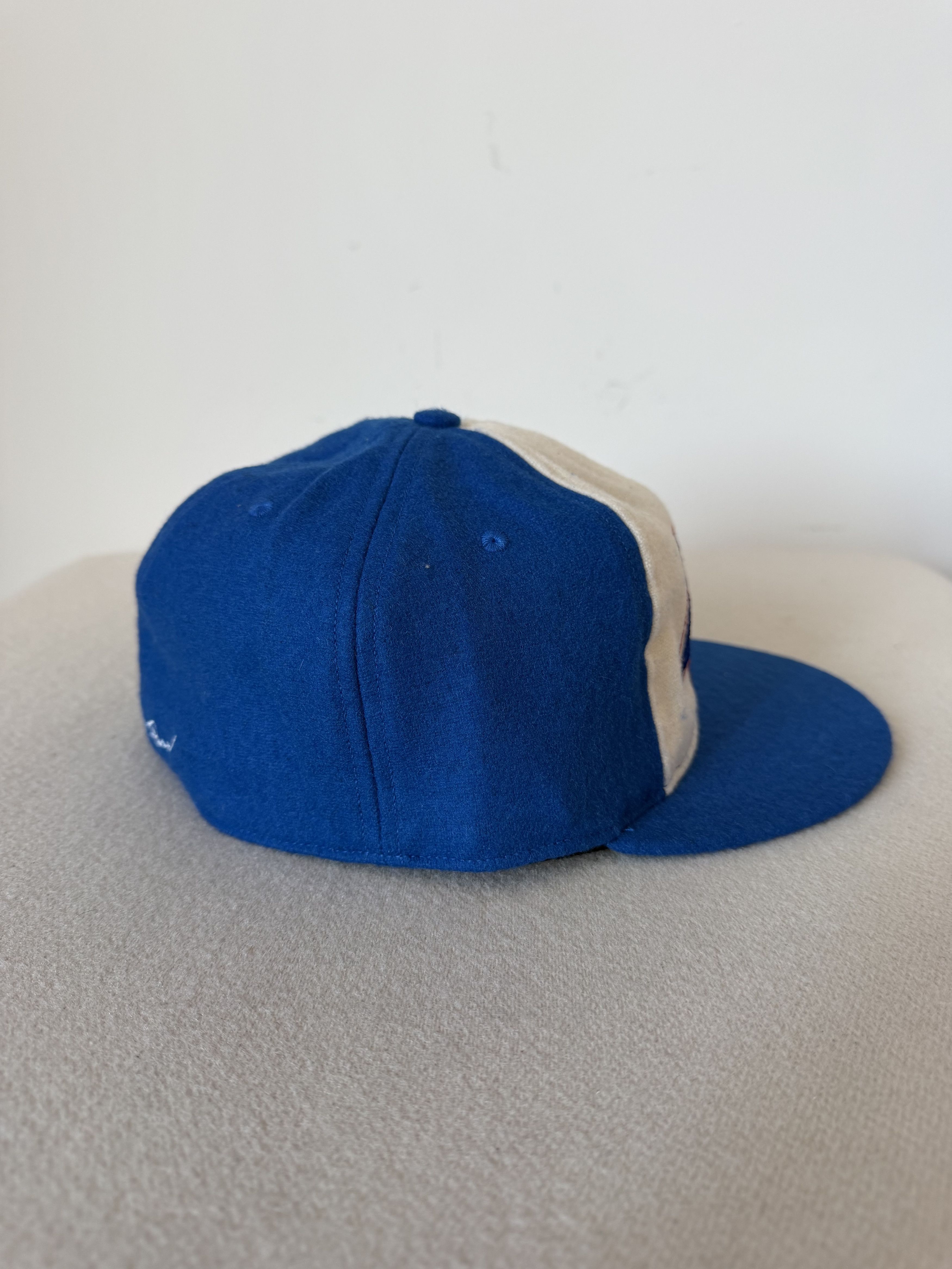Ebbets Field Flannels 7 1/2 Ebbets Field Flannels Hank Aaron 44 Fitted Hat Size ONE SIZE - 3 Thumbnail