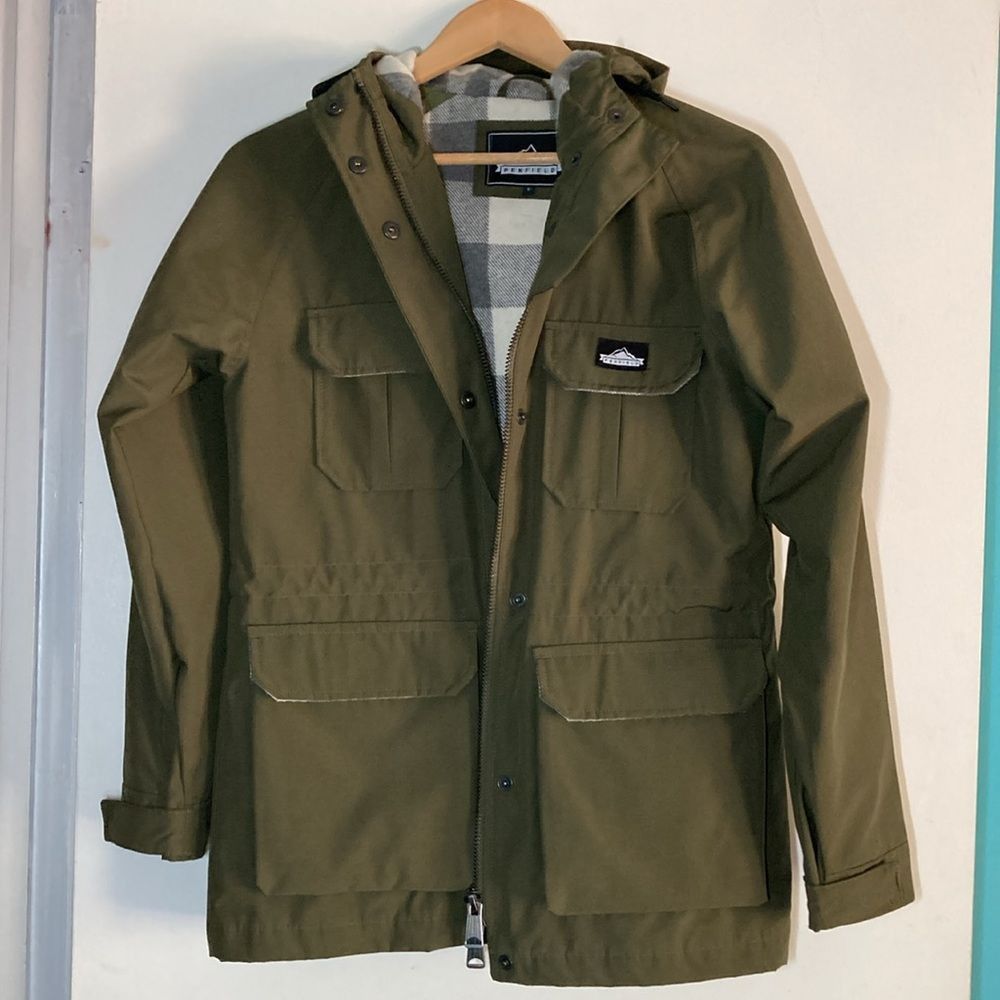 Penfield Penfield Kesson Jacket Womens Size S Olive Green Zip Front P Size S / US 4 / IT 40 - 1 Thumbnail