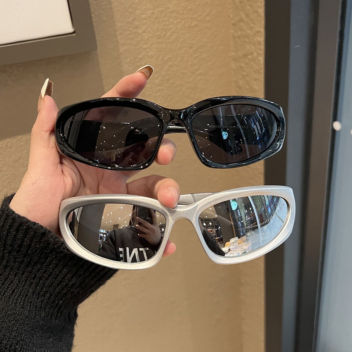 Electric Visual Crazy Street ins style custom avant-garde sunglasses Size ONE SIZE - 2 Thumbnail