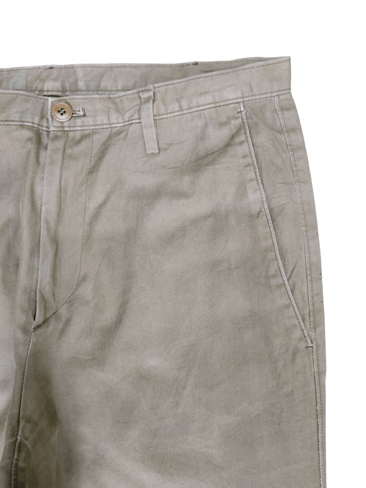 Miu Miu Miu Miu Olive Green Faded Trouser Pants Size US 30 / EU 46 - 3 Thumbnail