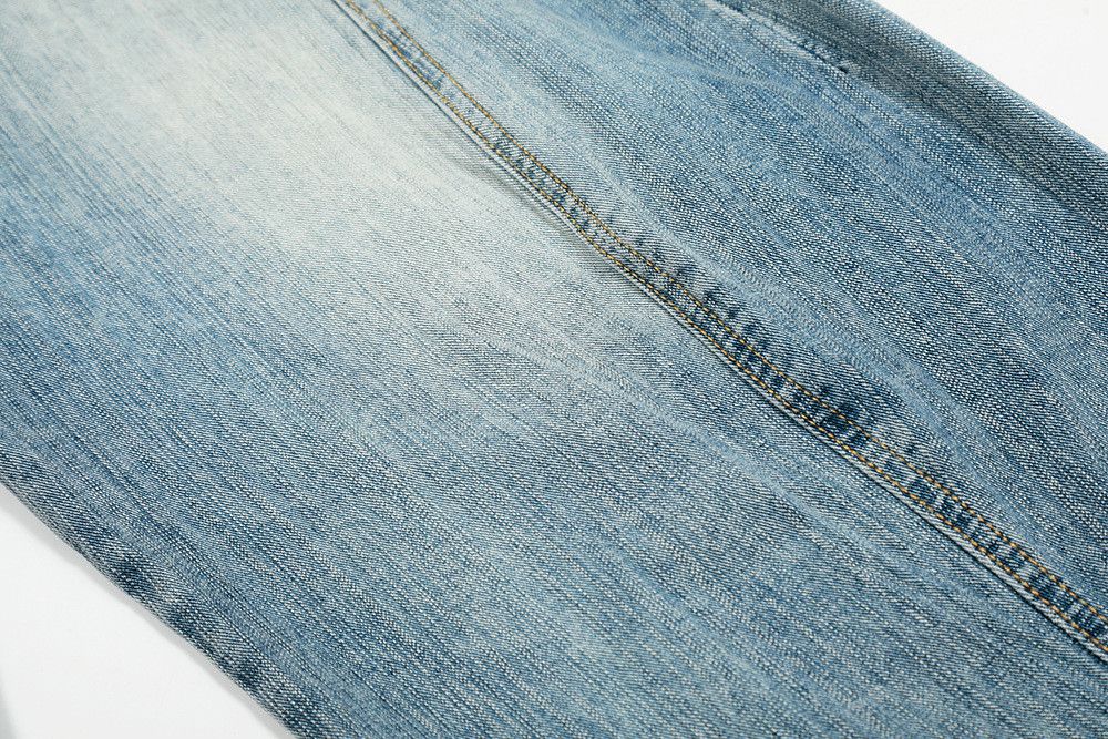 Jean American retro men's curved wash jeans Size US 34 / EU 50 - 4 Thumbnail
