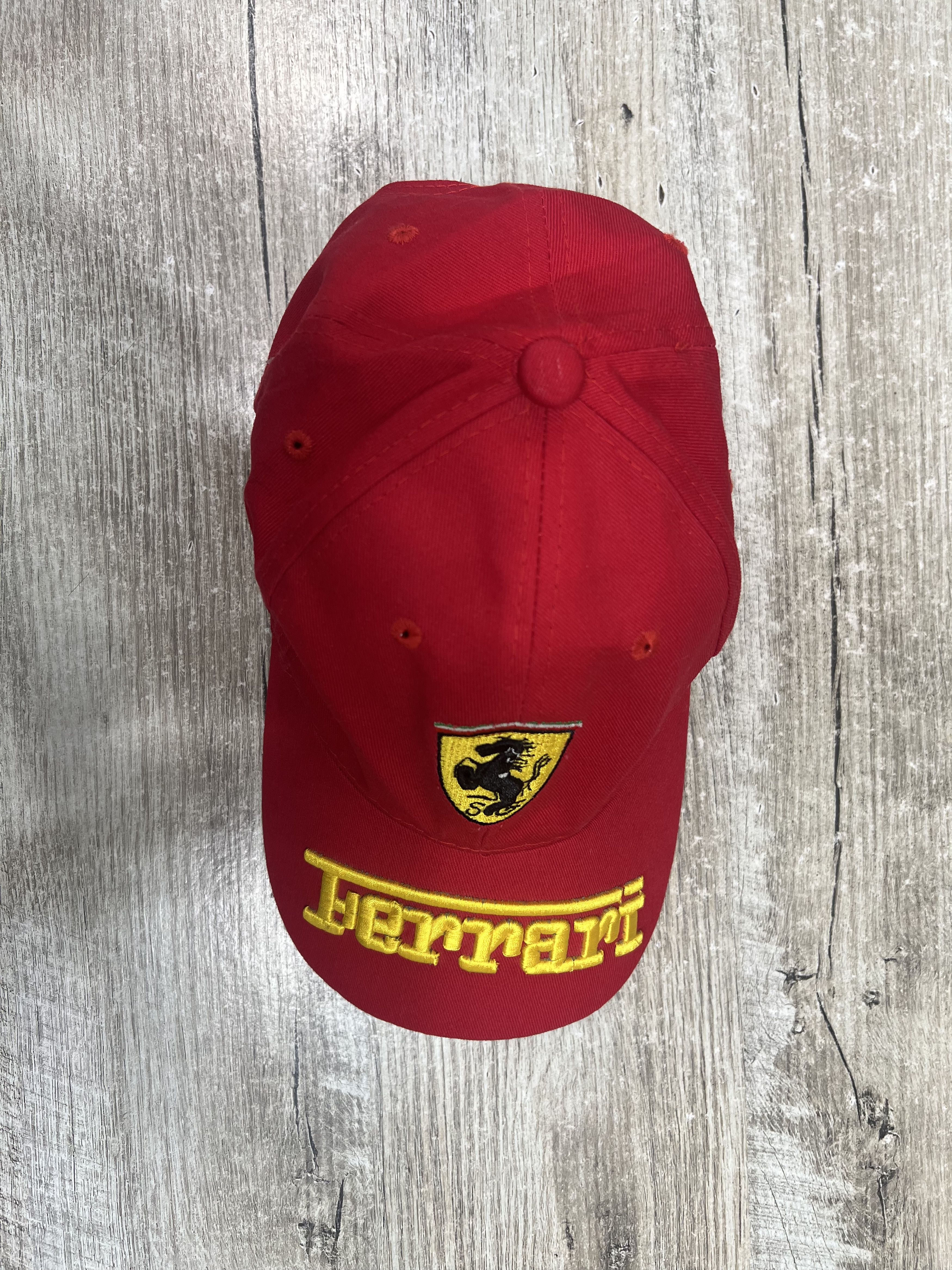NASCAR VINTAGE FERRARI MICHAEL SCHUMACHER RACING F1 CAP RETRO 90s Size ONE SIZE - 4 Thumbnail