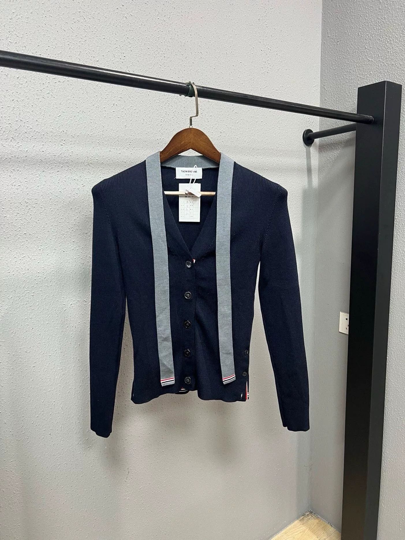 thom browne long sleeve cardigan