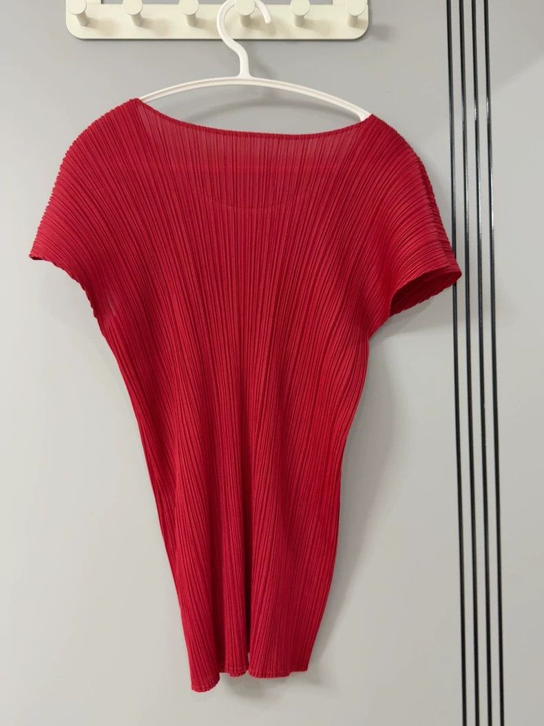 Issey Miyake issey miyake size:3 Red pleated coat Size XXS / US 00 / IT 34 - 2 Thumbnail