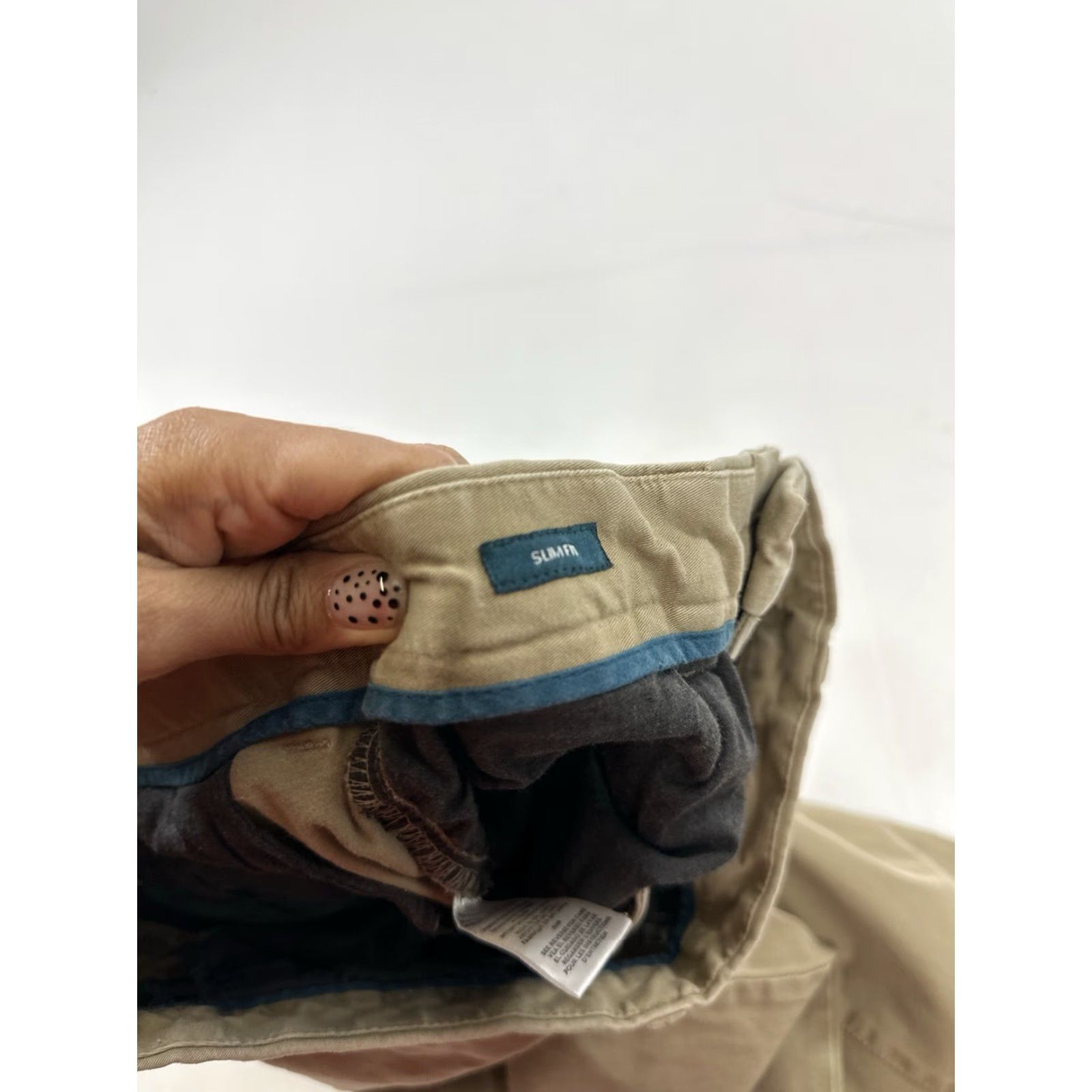Vintage Taylrd Pants Men 31x30 Khaki Chino Flat Front Twill Cotton Beige Regular Inseam 30 Straight Pant Mens Clothing Size US 31 - 6 Thumbnail