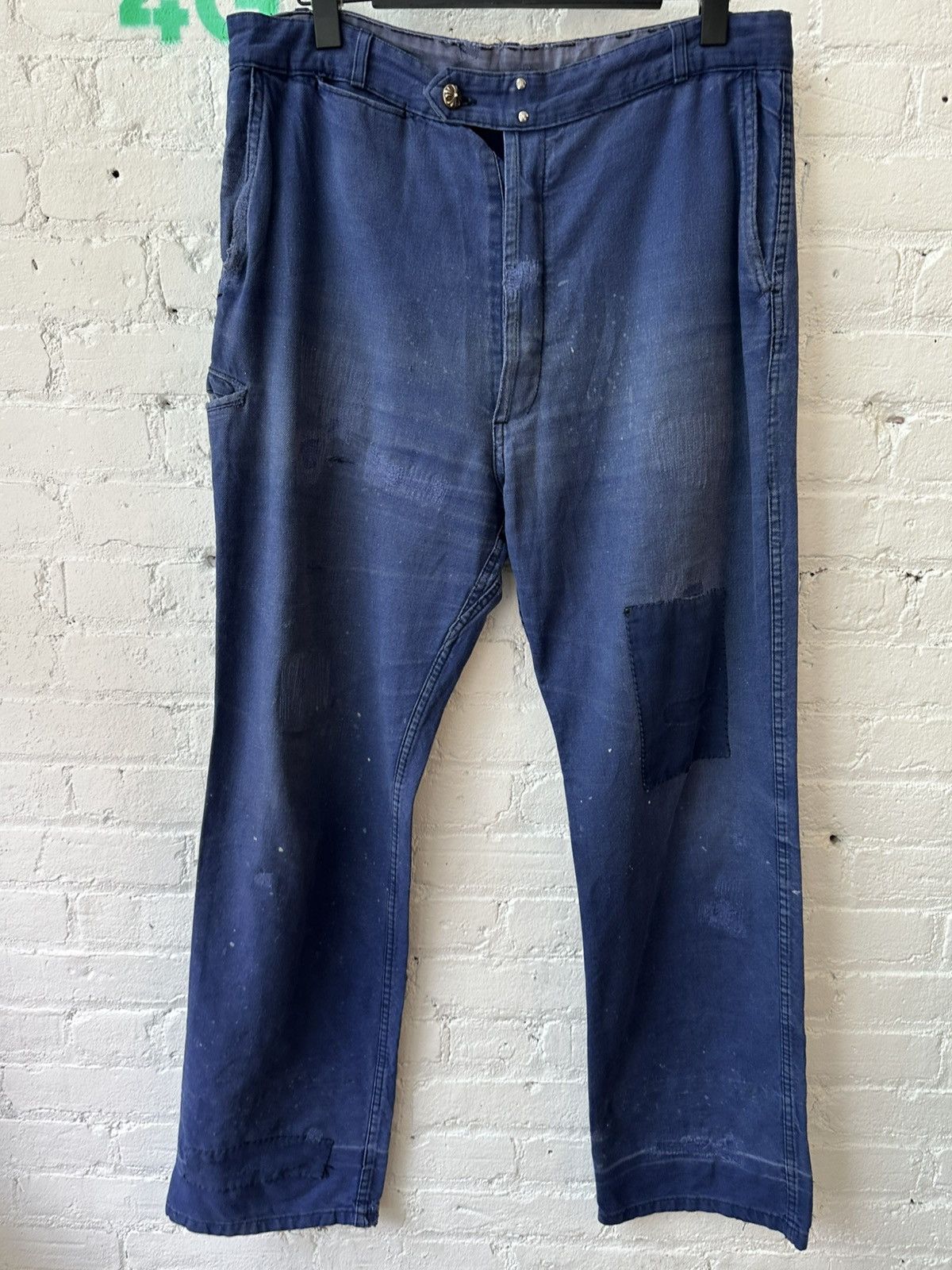 Chrome Hearts Chrome Hearts 100 Cross patch FLOODED JEANS PANTS 32 33 34 Size US 32 / EU 48 - 7 Thumbnail