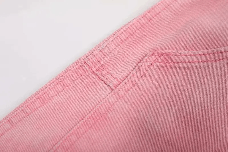 Jean × Vintage Pink street fashion pants y2k Size US 32 / EU 48 - 5 Thumbnail