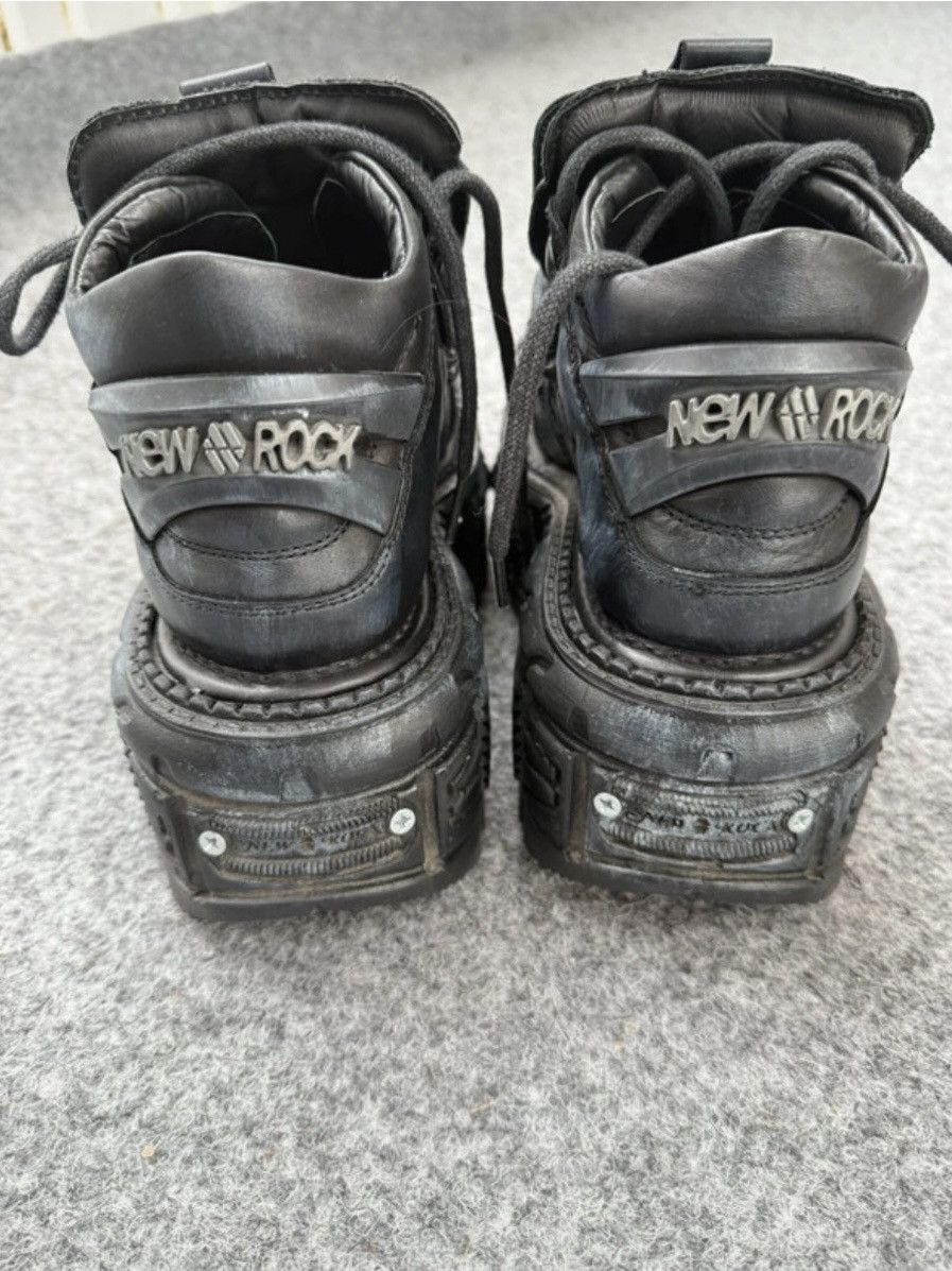 New Rock new rock custom punk goth y2k rave punk boots m tank 106t Size US 8 / IT 38 - 6 Thumbnail