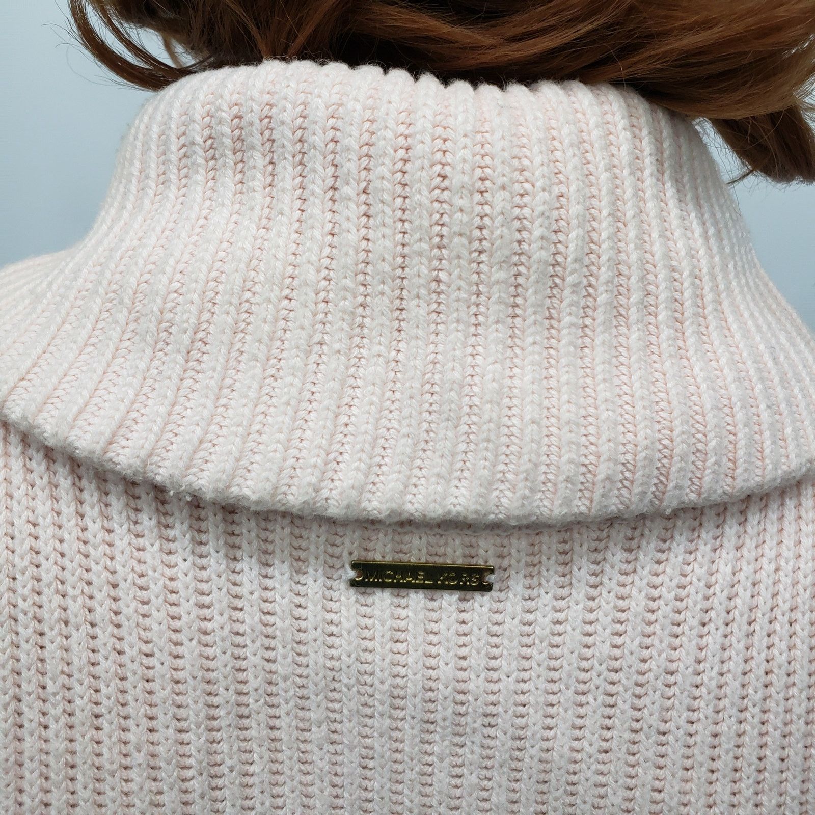 Michael Kors Michael Kors Shaker Sleeveless Cowl neck Turtleneck Sweater Size XS / US 0-2 / IT 36-38 - 9 Thumbnail