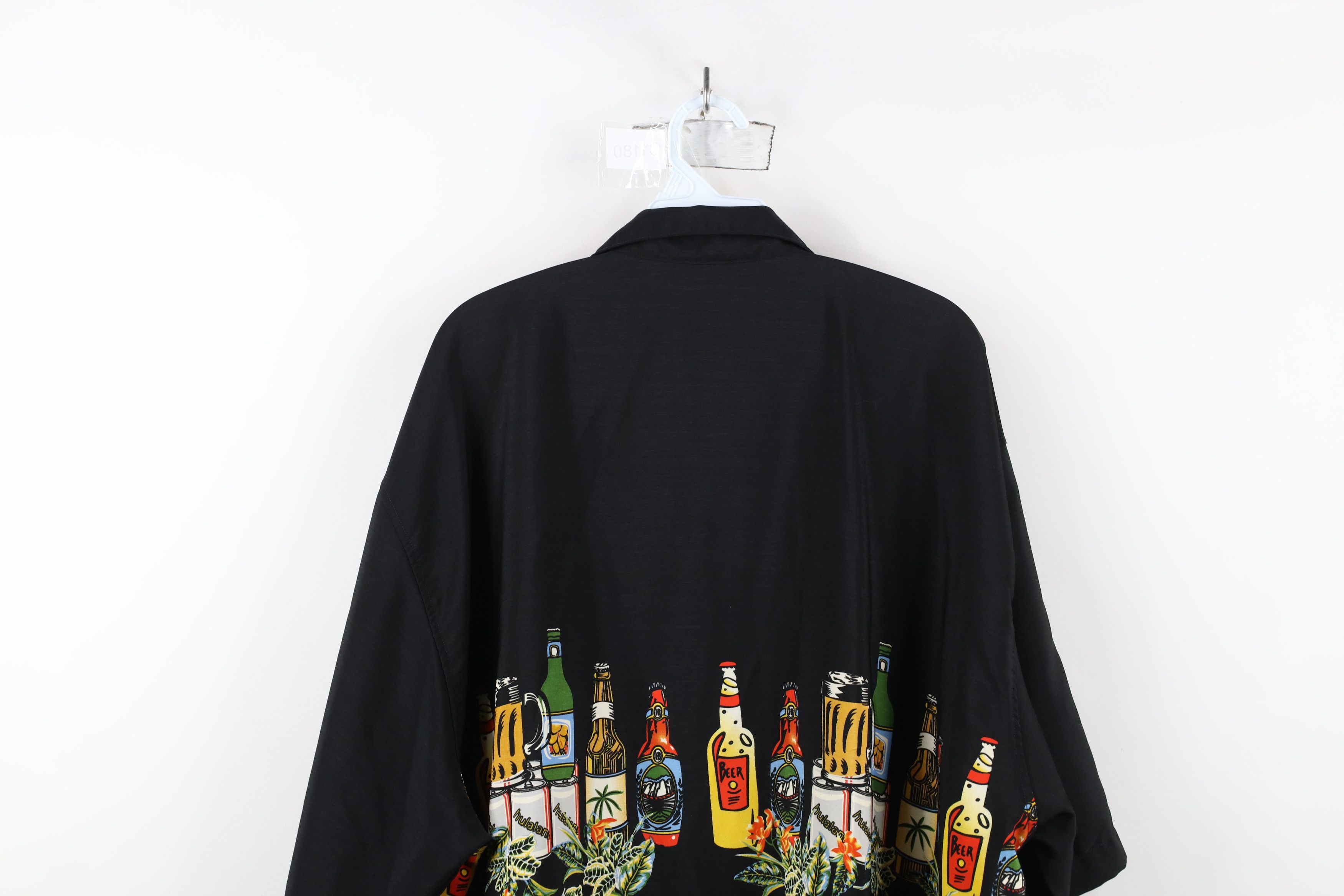 Vintage Vintage Y2K Rockabilly Vegas Drinking Collared Button Shirt Size US XXL / EU 58 / 5 - 12 Thumbnail