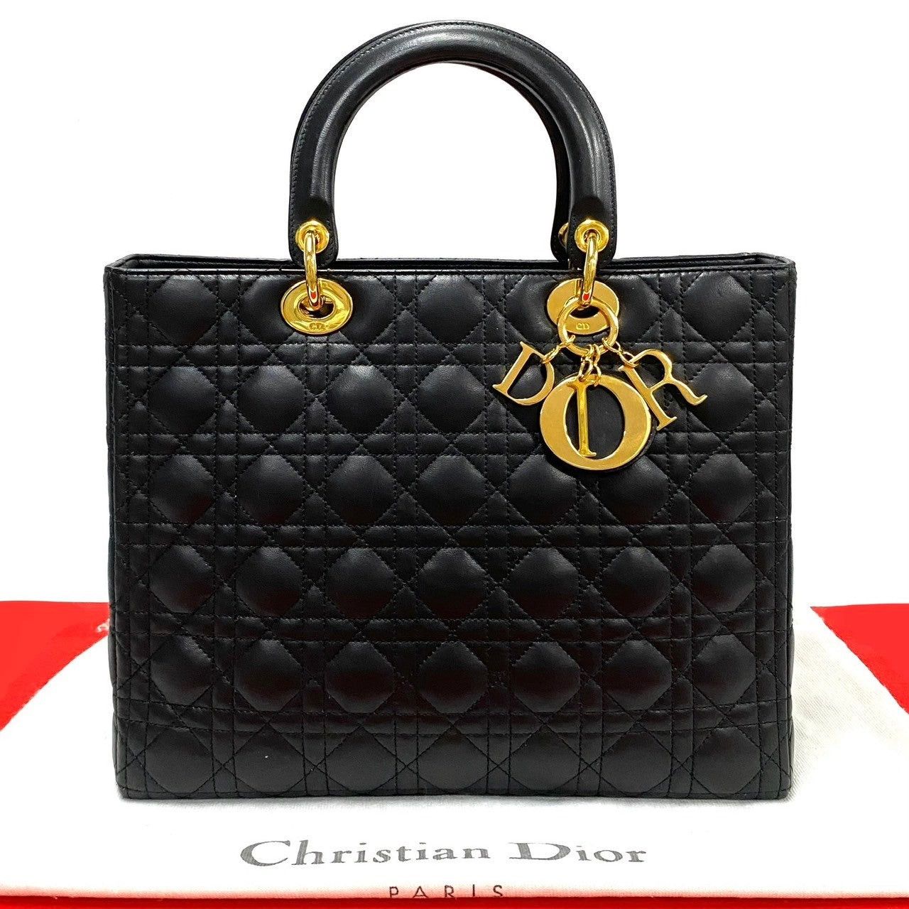 Dior Dior Handbag Black Leather Size ONE SIZE - 1 Thumbnail