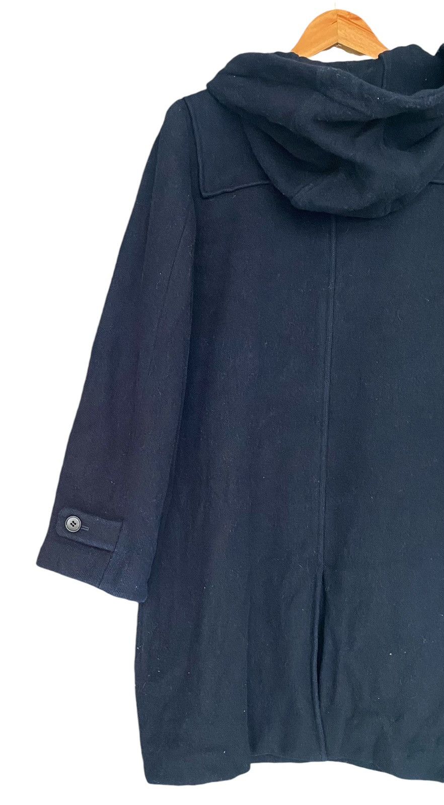 Issey Miyake Rare🔥SUNAO KUWAHARA Fur Trim Wool Hoodie Jacket (M) Size US M / EU 48-50 / 2 - 12 Thumbnail
