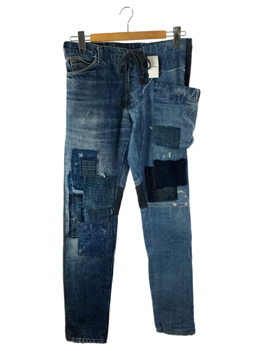 Greg Lauren Vintage denim GLI slim fit pant Size US 30 / EU 46 - 2 Thumbnail