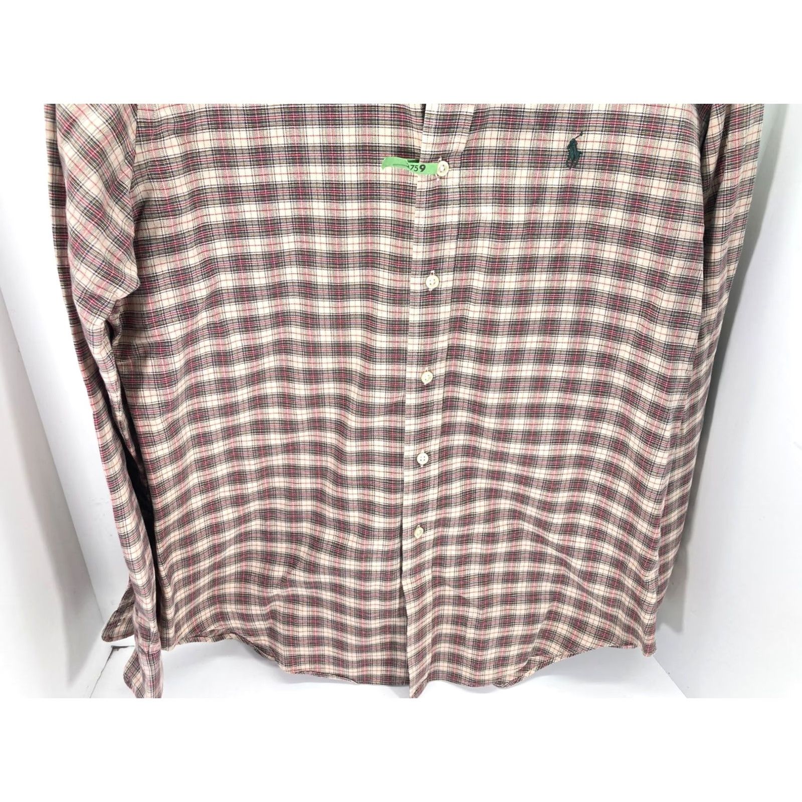 Ralph Lauren Ralph Lauren Button Down Shirt Mens Medium Multicolor Plaid Classic Fit Logo Shirt Mens Size US M / EU 48-50 / 2 - 3 Thumbnail