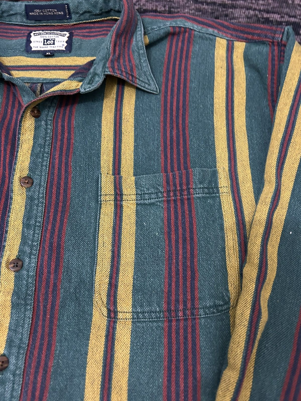 Lee Vintage Lee Button Shirt Size US XL / EU 56 / 4 - 6 Thumbnail