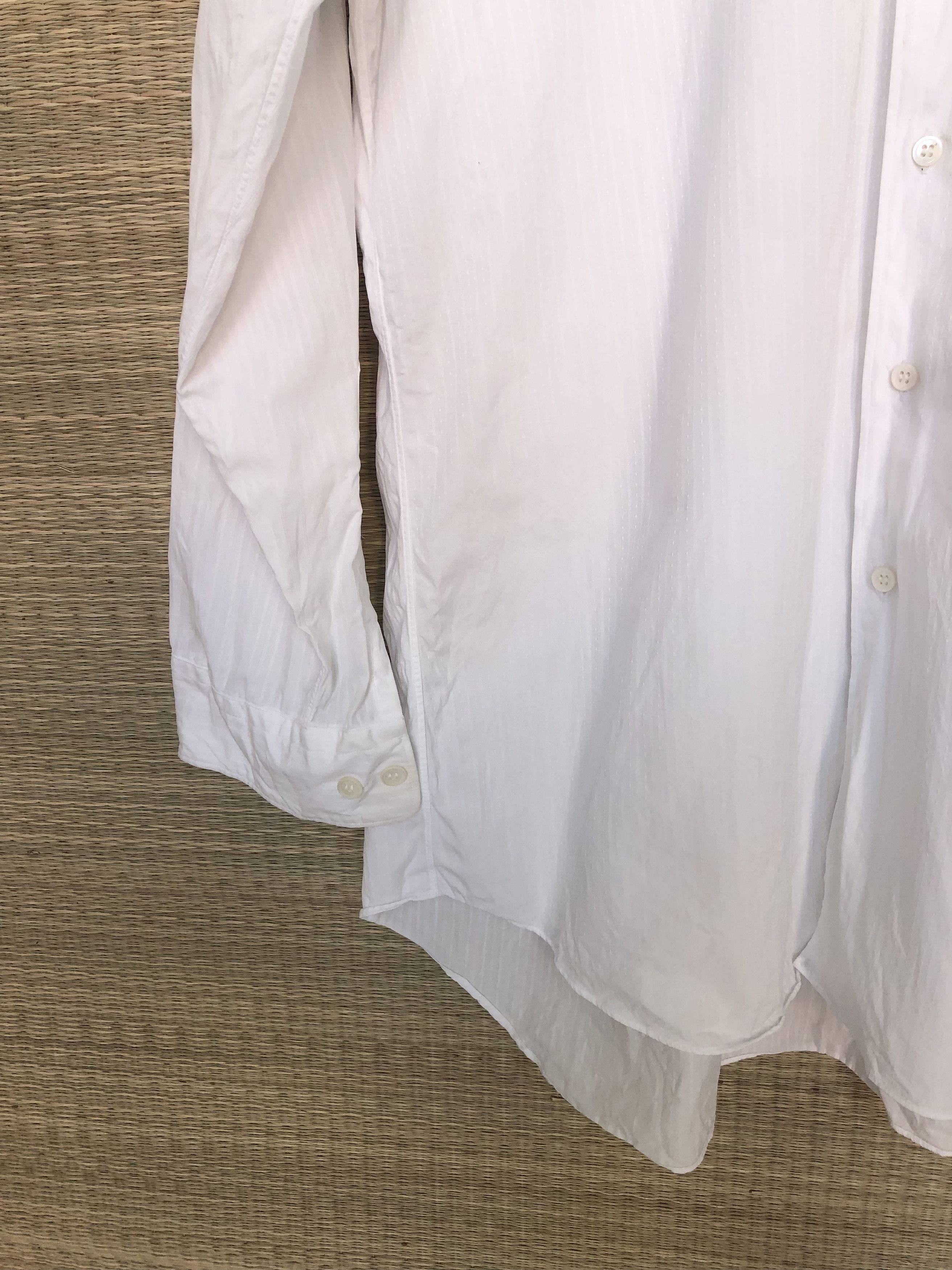Comme des Garcons Homme Deux White patterned shirt Size US S / EU 44-46 / 1 - 4 Thumbnail