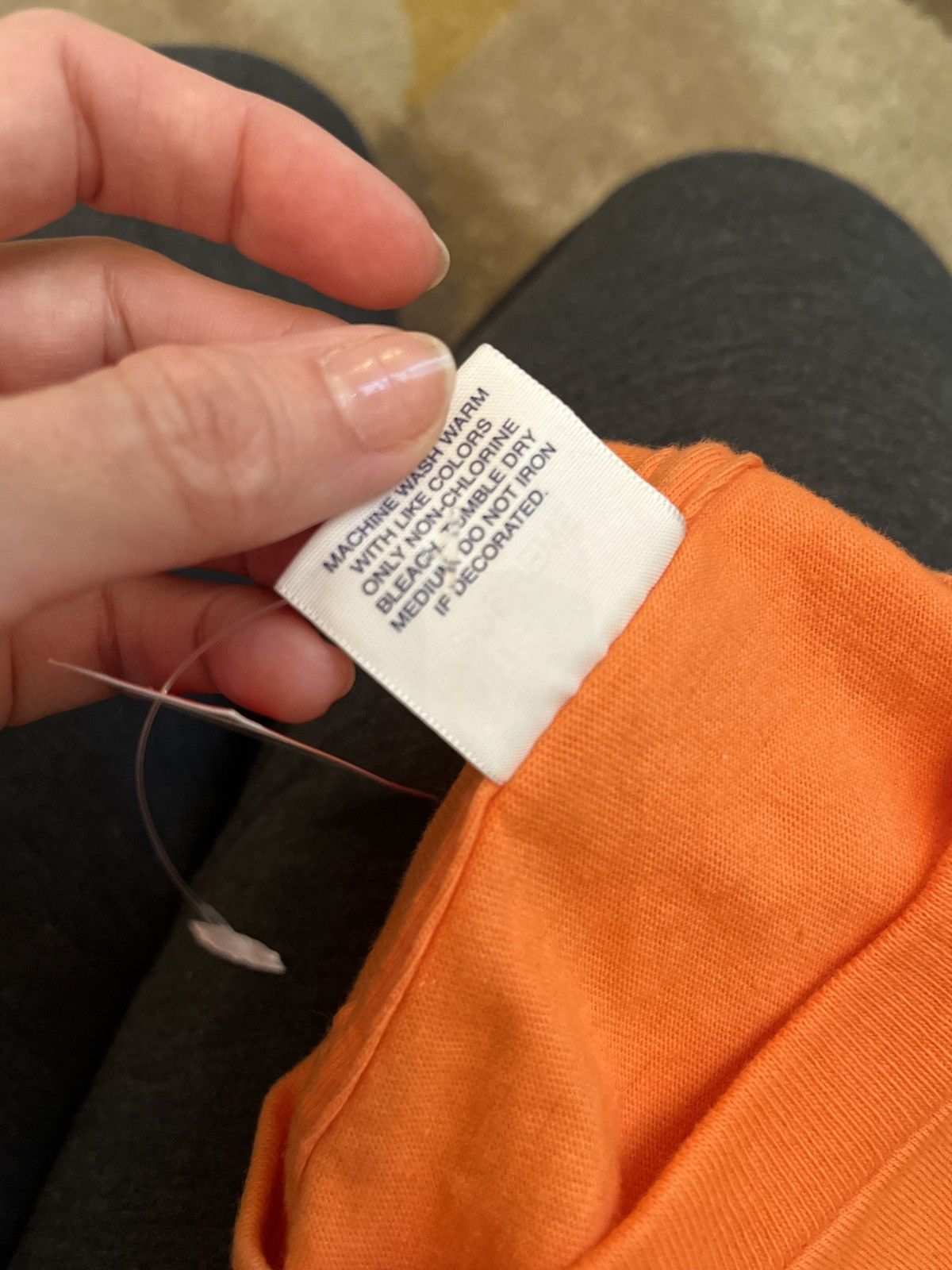 Supreme Kate Moss Orange Tee Size US L / EU 52-54 / 3 - 3 Thumbnail