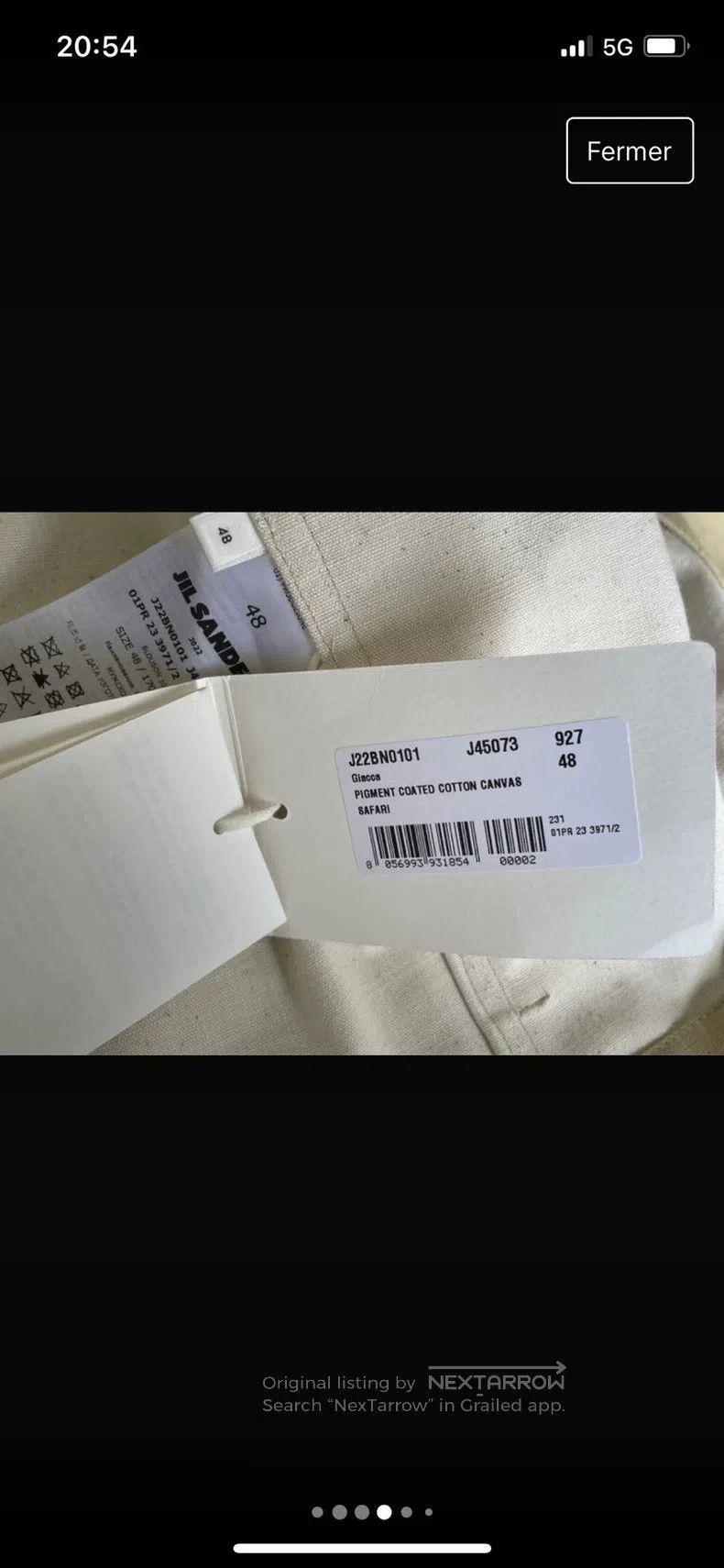 Jil Sander Jil Sander size 48 Spring/Summer SAFARI Hunting Jacket Size US M / EU 48-50 / 2 - 4 Thumbnail