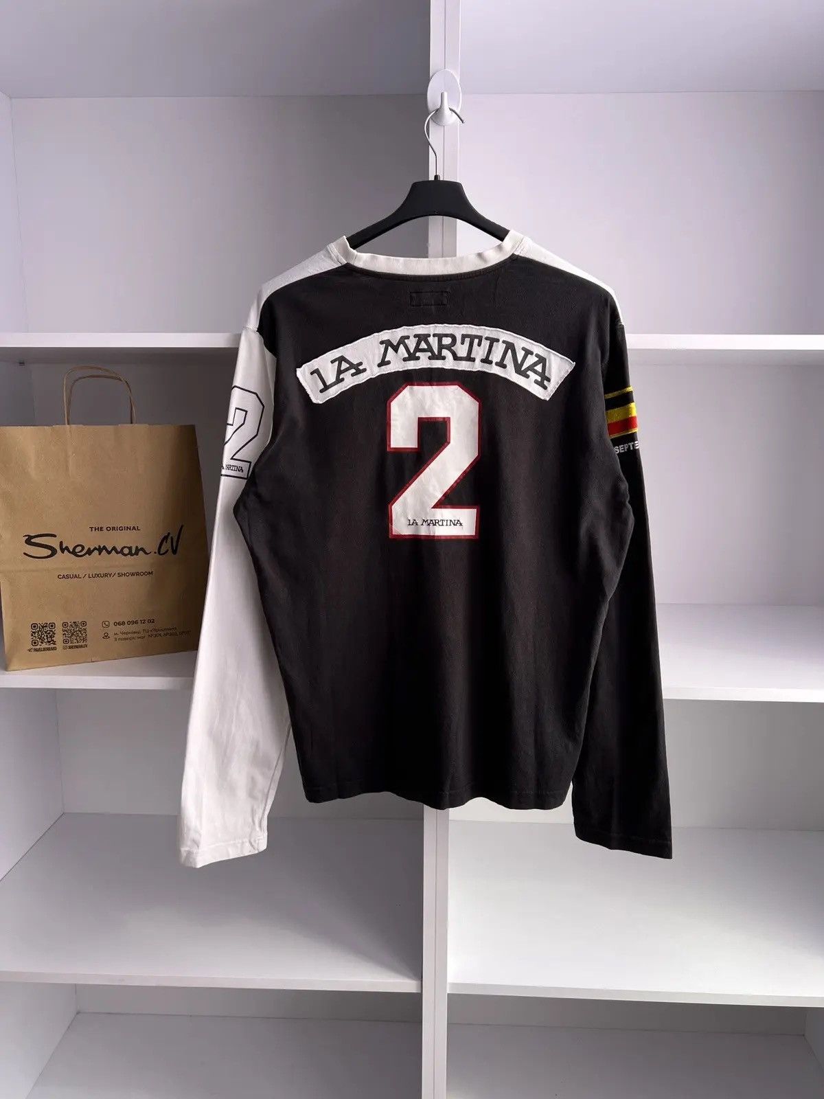 La Martina × Vintage Vintage La Martina Germany Long sleeve Size US L / EU 52-54 / 3 - 9 Thumbnail