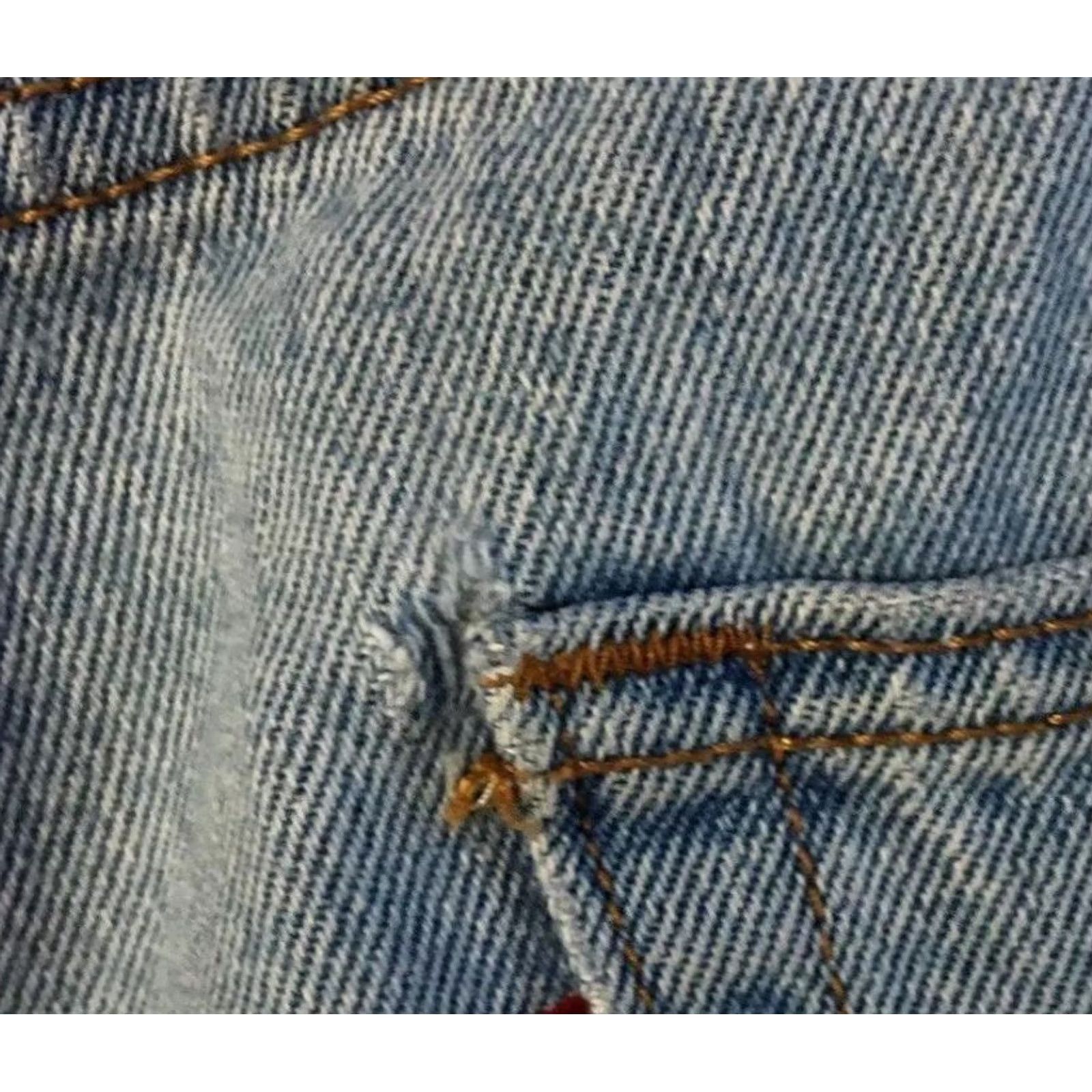 Levi's VINTAGE Levi's 550 Faded Jean Shorts 31 Baggy Relaxed Hip Hop Grunge Skate 90s Y2K Men Blue Denim Shorts Jeans 31 Mens Size US 31 - 4 Thumbnail