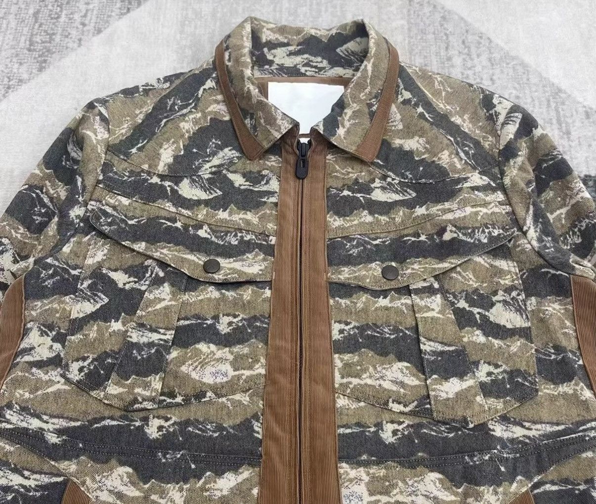 White Mountaineering WHITE MOUNTAINEERING Mountain Camo Technical Jacket J16 Size US XS / EU 42 / 0 - 3 Thumbnail