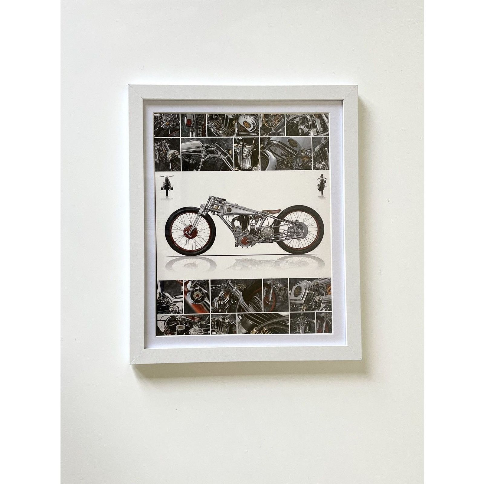 Chrome Hearts Chrome Hearts motorcycle 9x11 Framed poster Size ONE SIZE - 1 Thumbnail