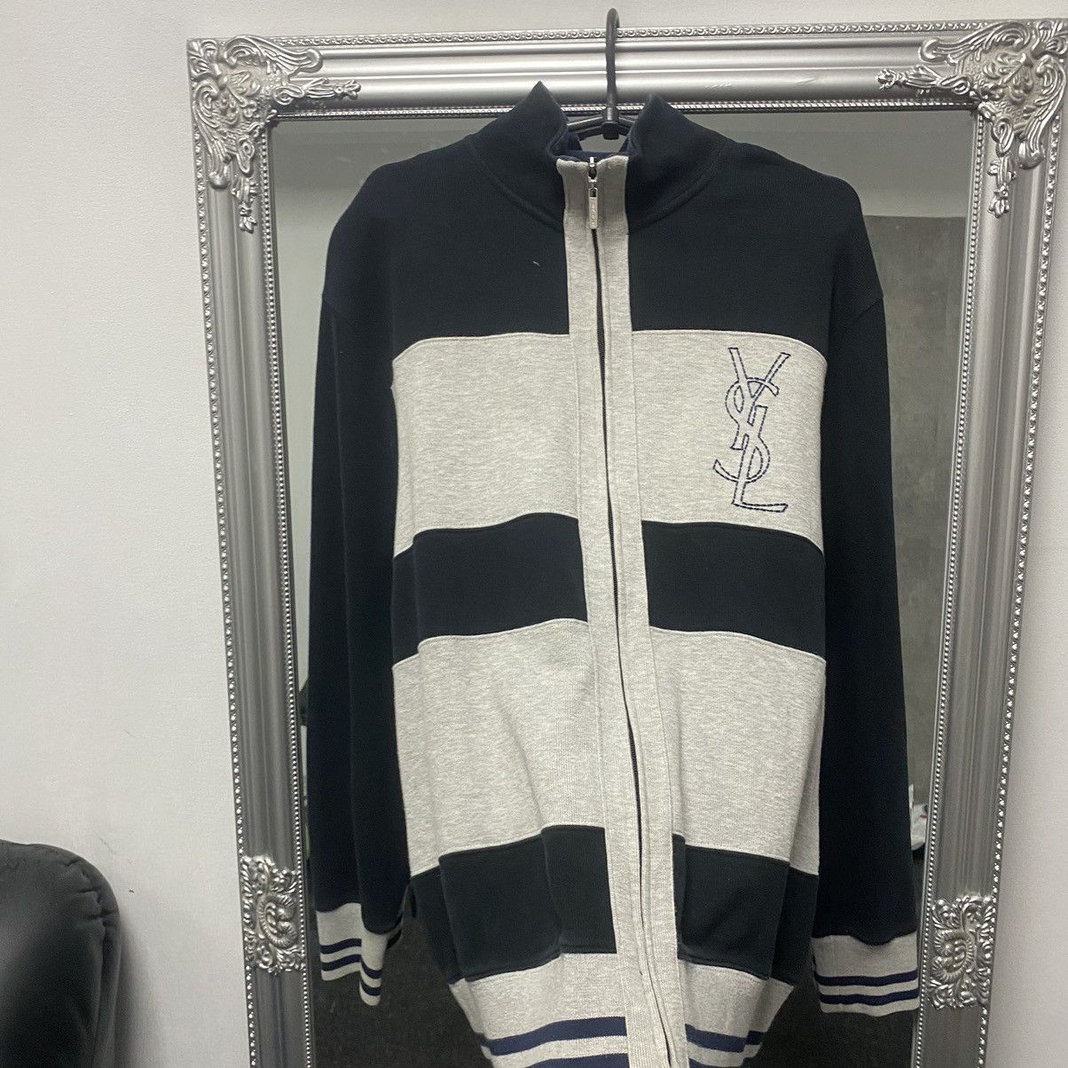 Vintage Vintage Yves Saint Lauren full zip Size US L / EU 52-54 / 3 - 3 Thumbnail