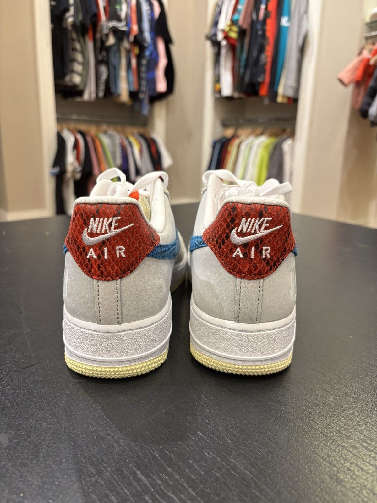 Nike × Undefeated Nike Air Force 1 x Undefeated 5 On It Size US 10 / EU 43 - 5 Thumbnail