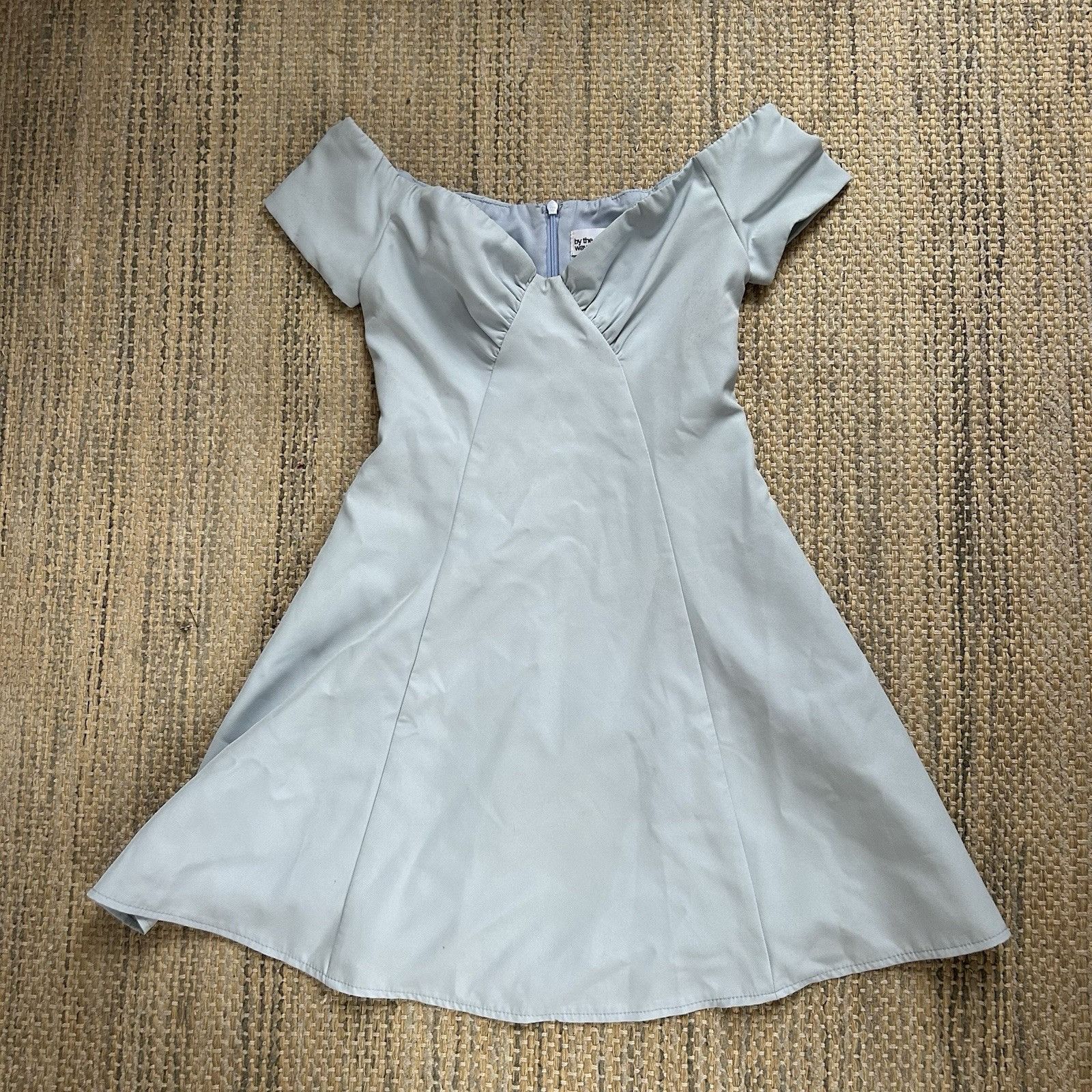 REVOLVE Revolve x by the way Womens Dress Blue Monica Off Shoulder F Size XS / US 0-2 / IT 36-38 - 2 Thumbnail