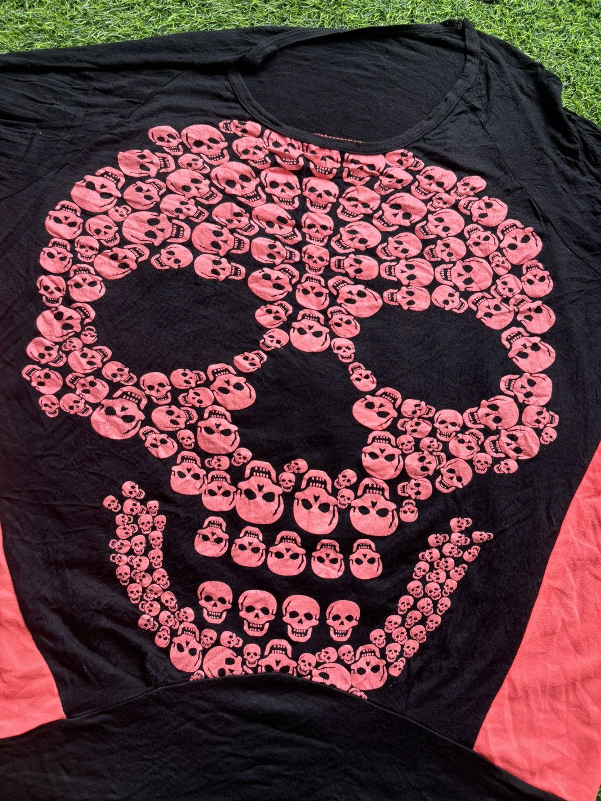 Hysteric Glamour Y2k Poem Skull Ifsix Punk Style stretchy material Longsleeve Size US XL / EU 56 / 4 - 3 Thumbnail