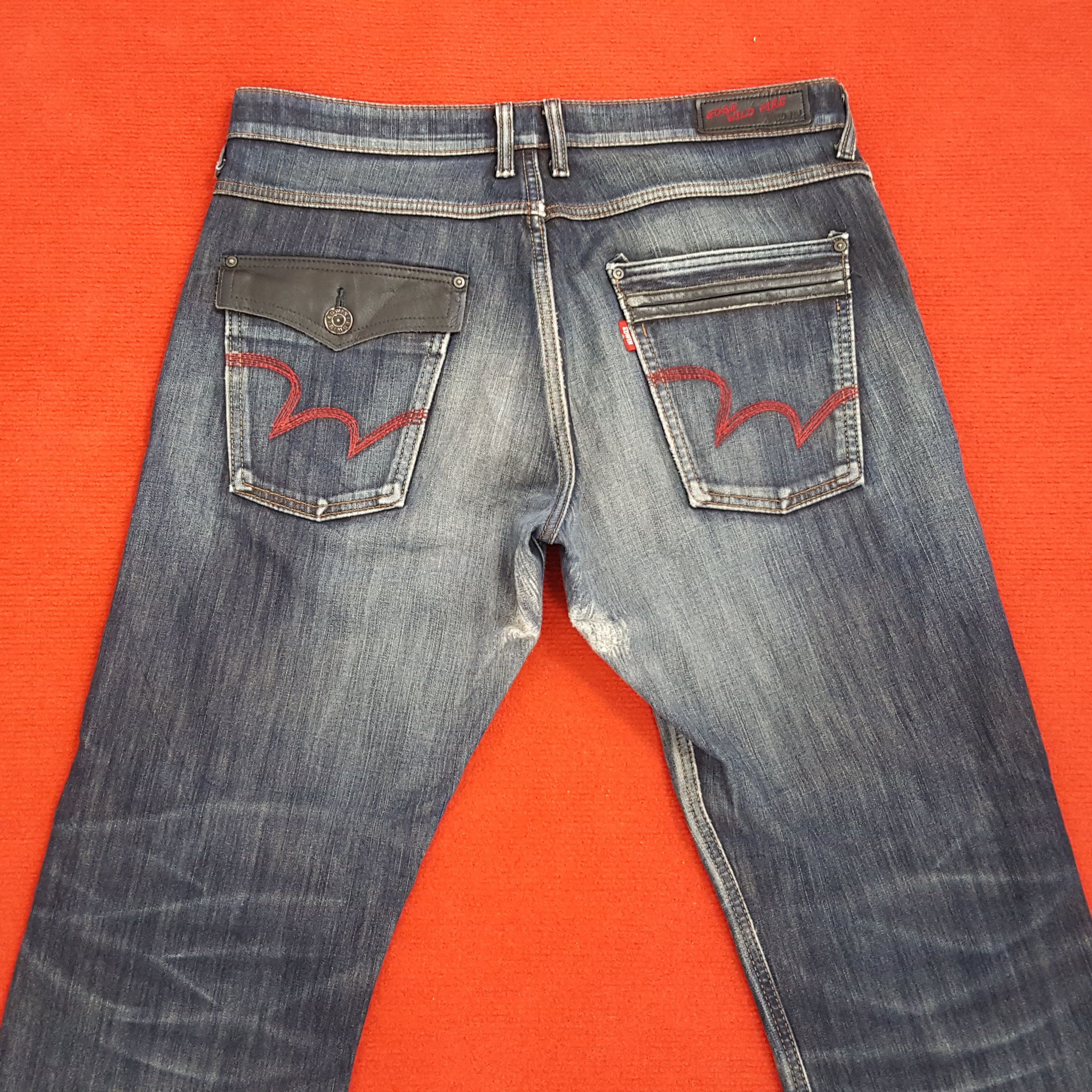 Edwin × Japanese Brand × Vintage Edwin Streetwear Style Jeans Size US 37 - 2 Thumbnail