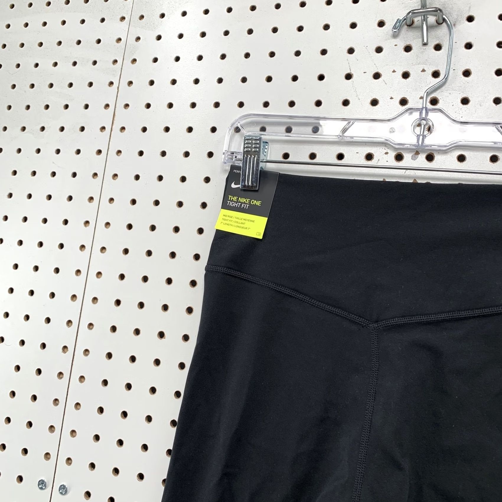 Nike Nike THE ONE Dri-FIT Biker Shorts Black Womens Medium Compression Size 32" / US 10 / IT 46 - 6 Thumbnail