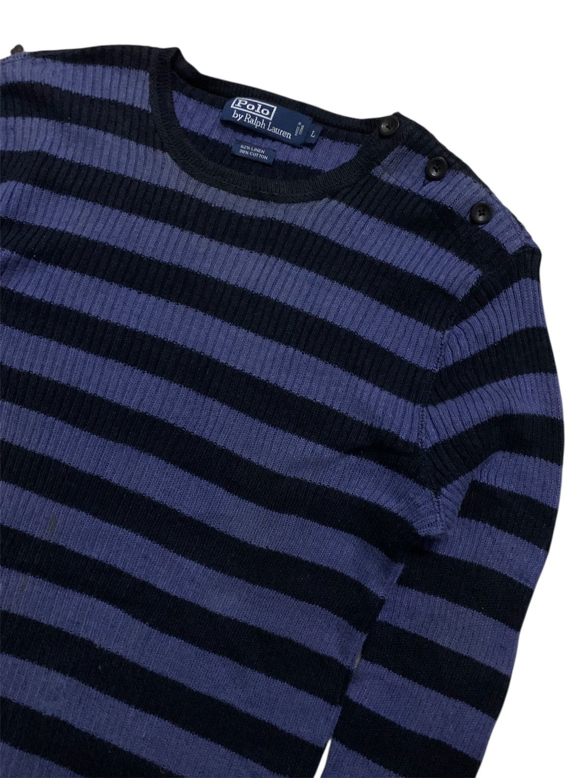 Ralph Lauren 💥 Polo Ralph Lauren Stripe Shirt Size M / US 6-8 / IT 42-44 - 2 Thumbnail