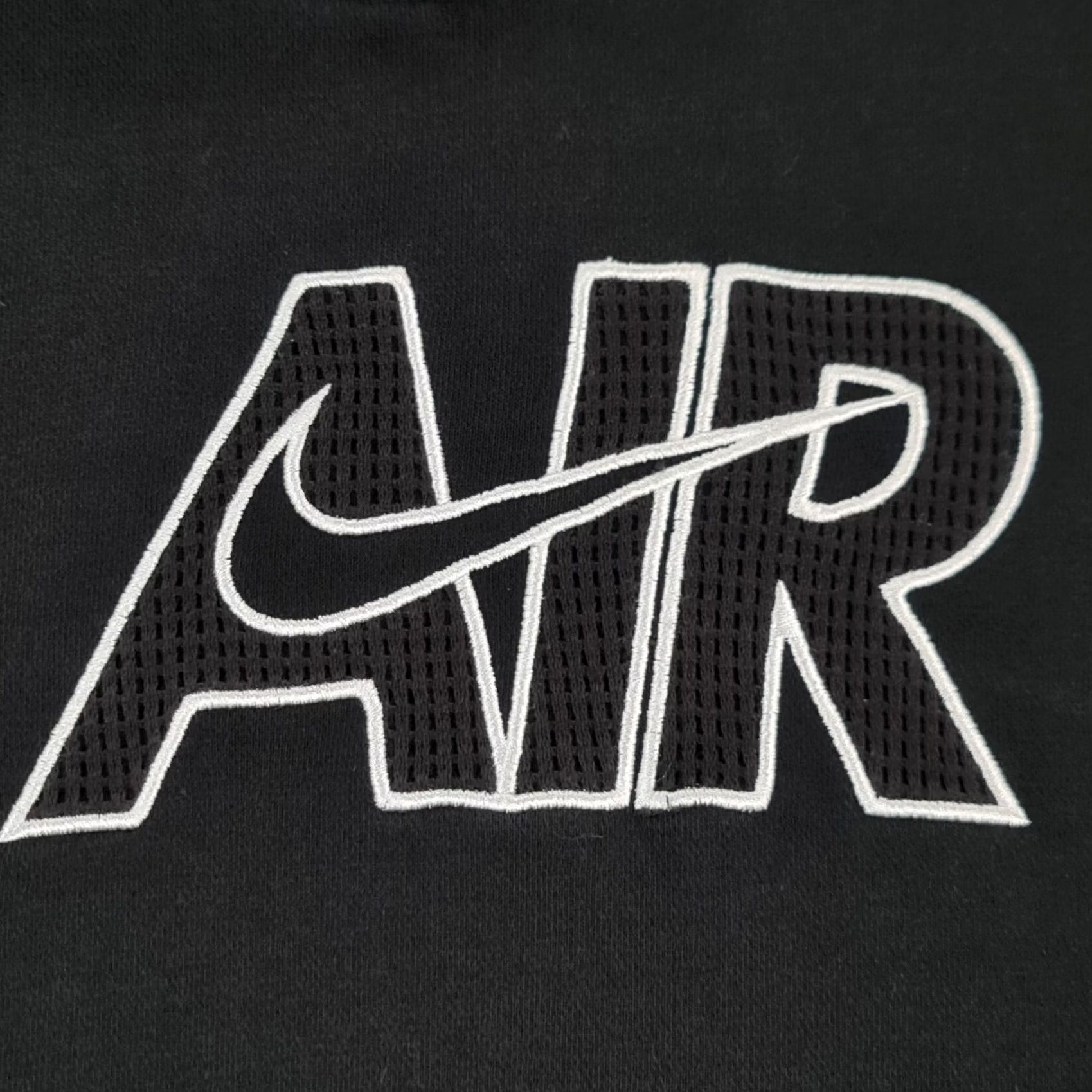 Nike Nike Air Mens Hoodie Black Large Logo Cotton Blend Pullover DM6059 010 Size US L / EU 52-54 / 3 - 4 Thumbnail