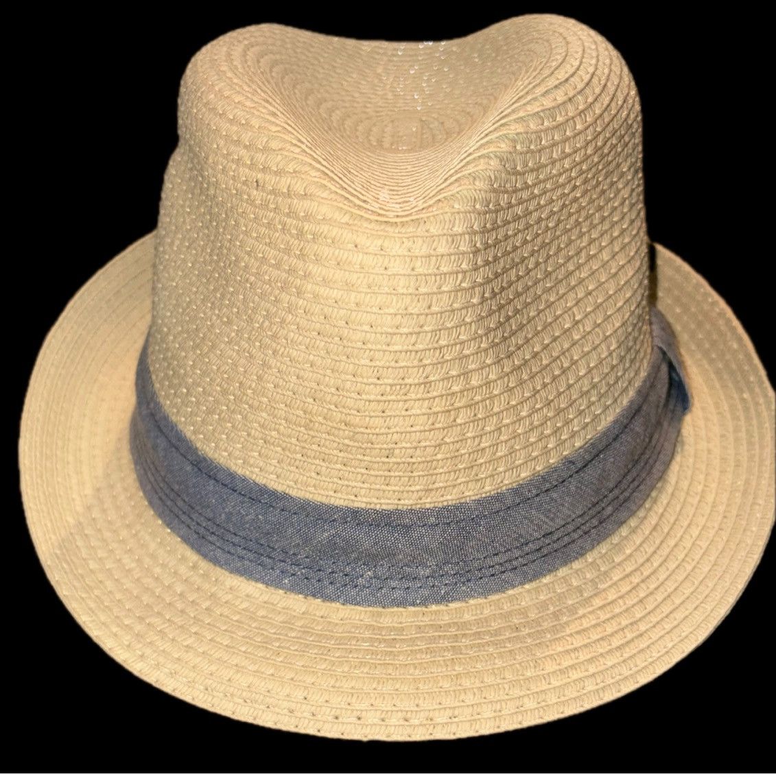 Daniel Cremieux Cremieux Straw Raffia Fedora NEW Size ONE SIZE - 10 Thumbnail
