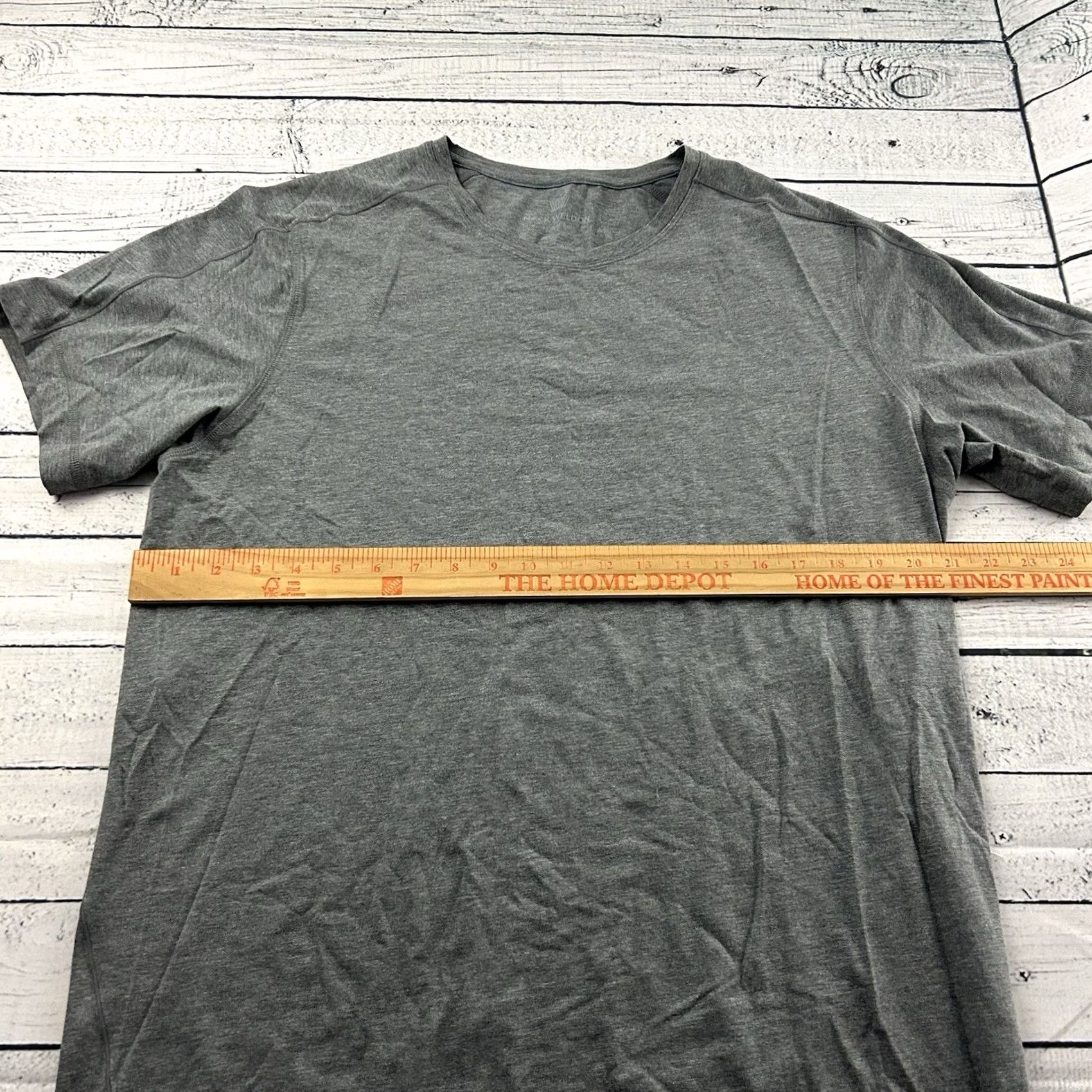Vintage Mack Weldon Short Sleeve T Shirt Men's XXL Gray Shirt Mens 2XL Regular Crew Neck Short Sleeve Gray Classic Vintage: No Size US XXL / EU 58 / 5 - 4 Thumbnail