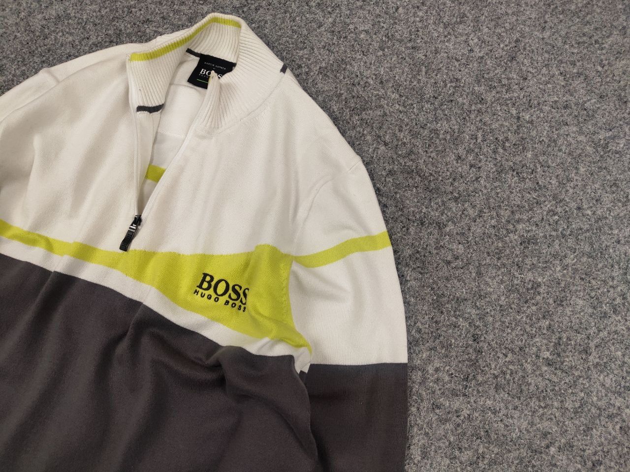 Hugo Boss Hugo Boss x Martin Kaymer Logo Light with zip sweater Size US M / EU 48-50 / 2 - 4 Thumbnail