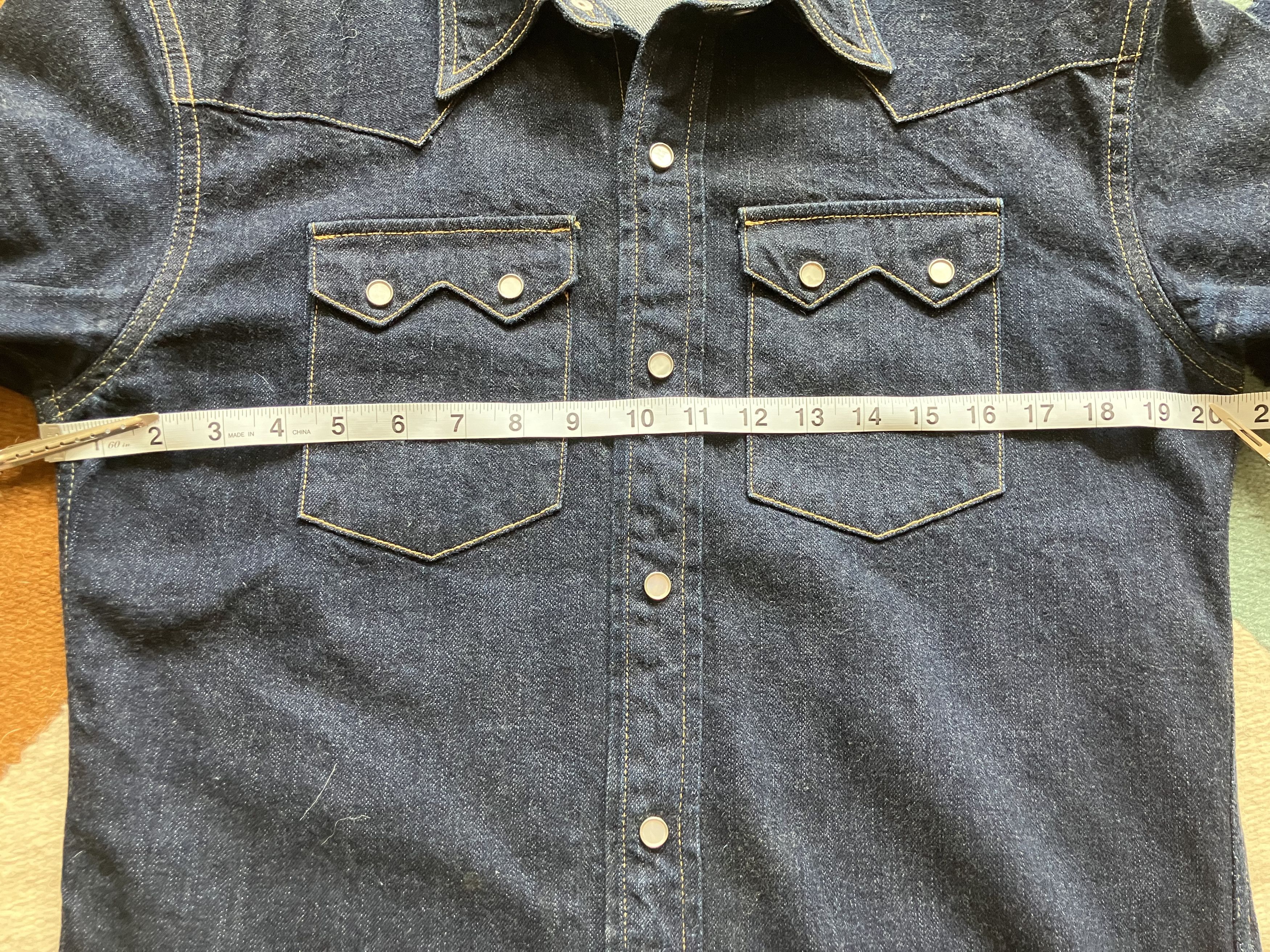 The Flat Head Flat Head 7002W Sawtooth Western Shirt Size US S / EU 44-46 / 1 - 5 Thumbnail