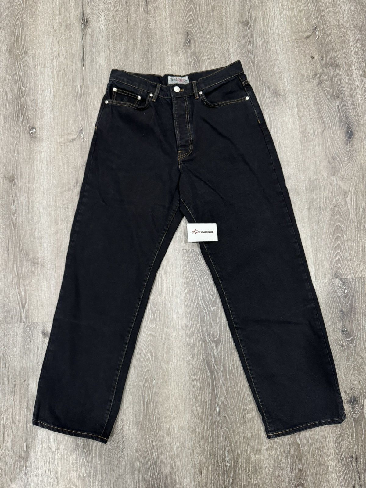 Stussy Stussy Washed Black Classic Jeans Size 32 | Grailed