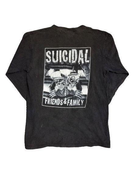 image of Band Tees Vintage 90's Suicidal Tendencies Friends & Family Tee in Black, Men's (Size Large)